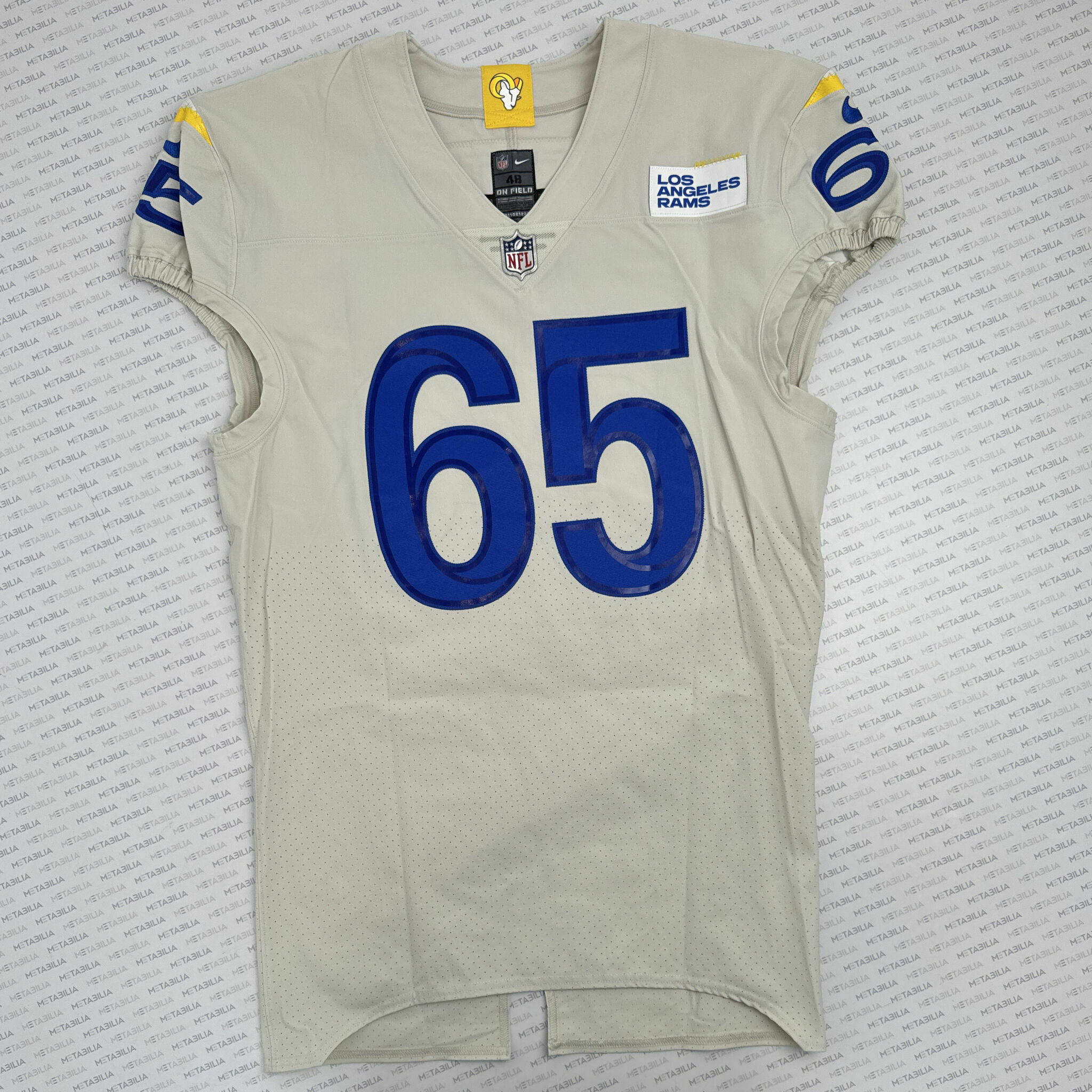 # 65 Coleman Shelton 2022 Game-Issued Jersey