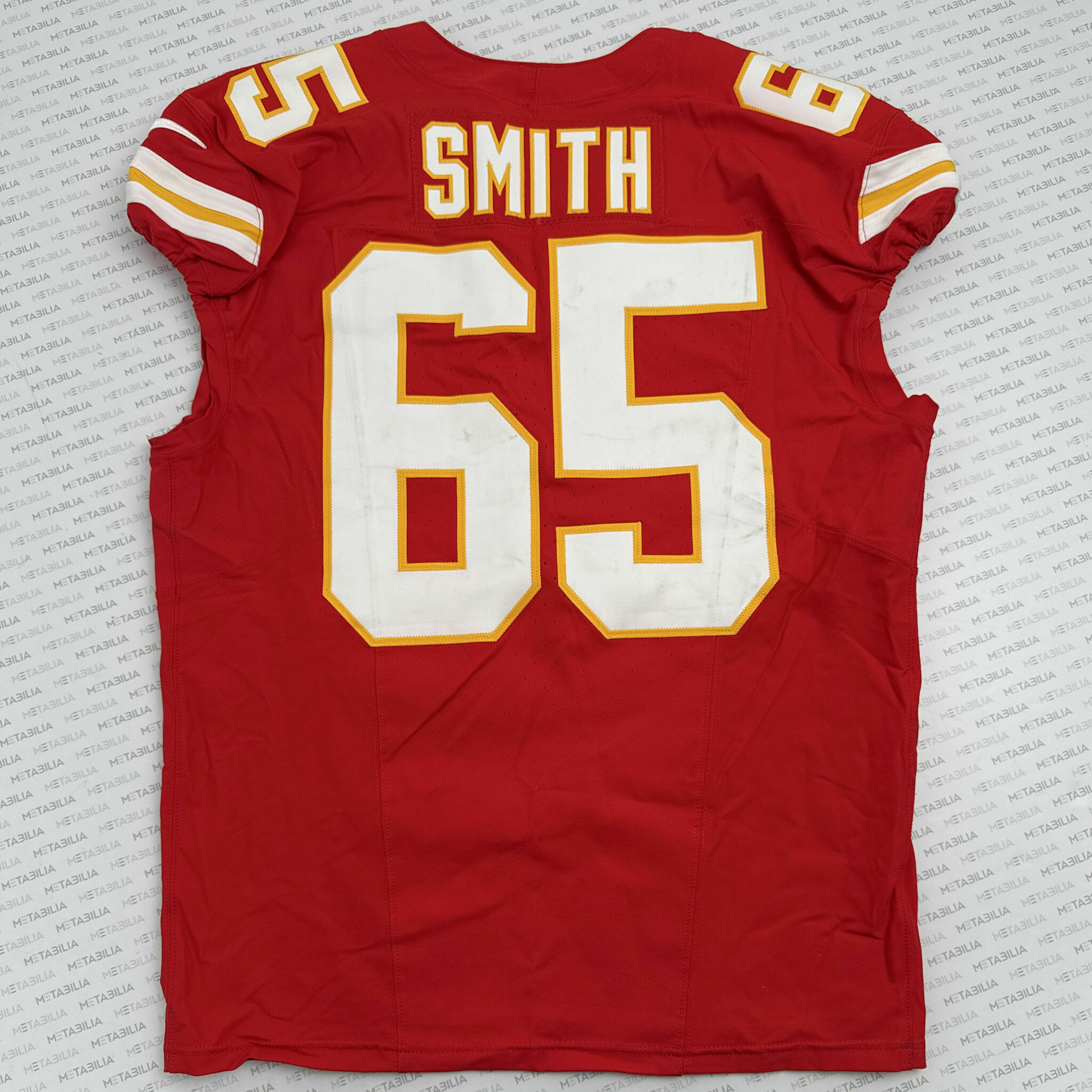 #65 SMITH Game-Worn Jersey vs LV