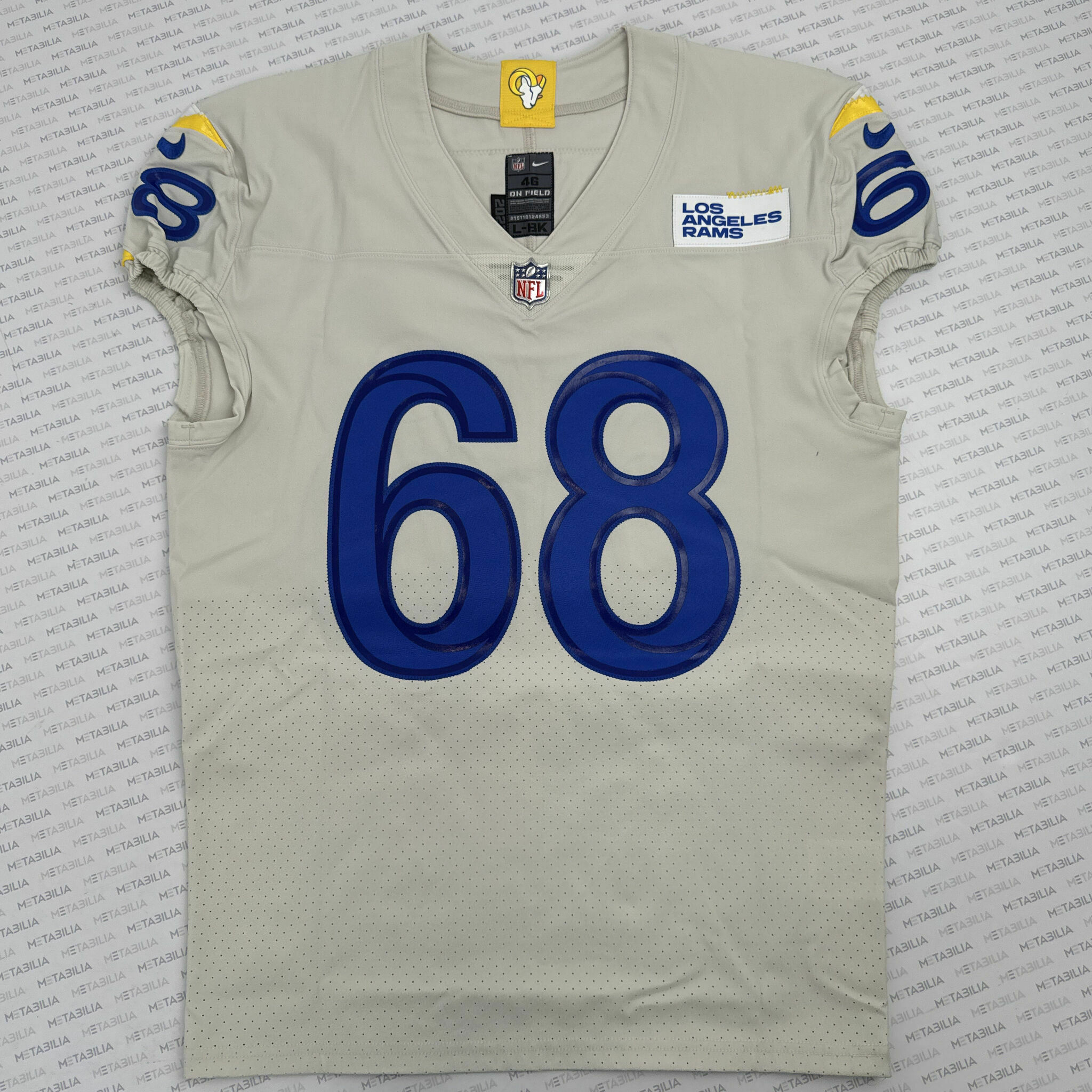 # 68 TJ Carter 2022 Game-Issued Jersey