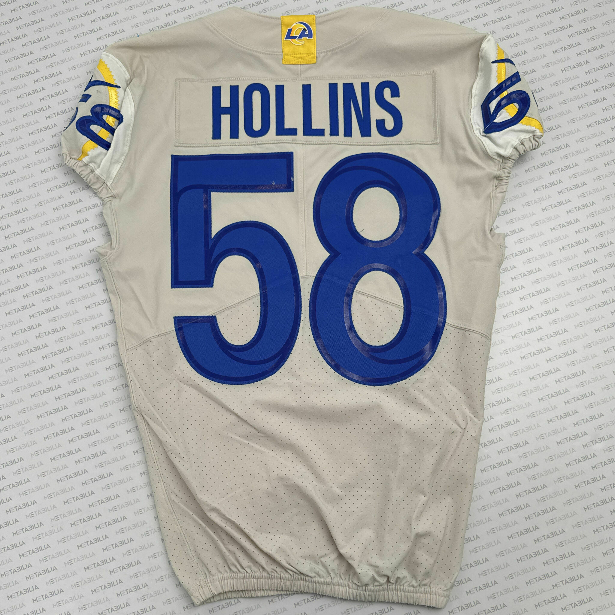 # 58 Justin Hollins 2020 Game-Issued Jersey