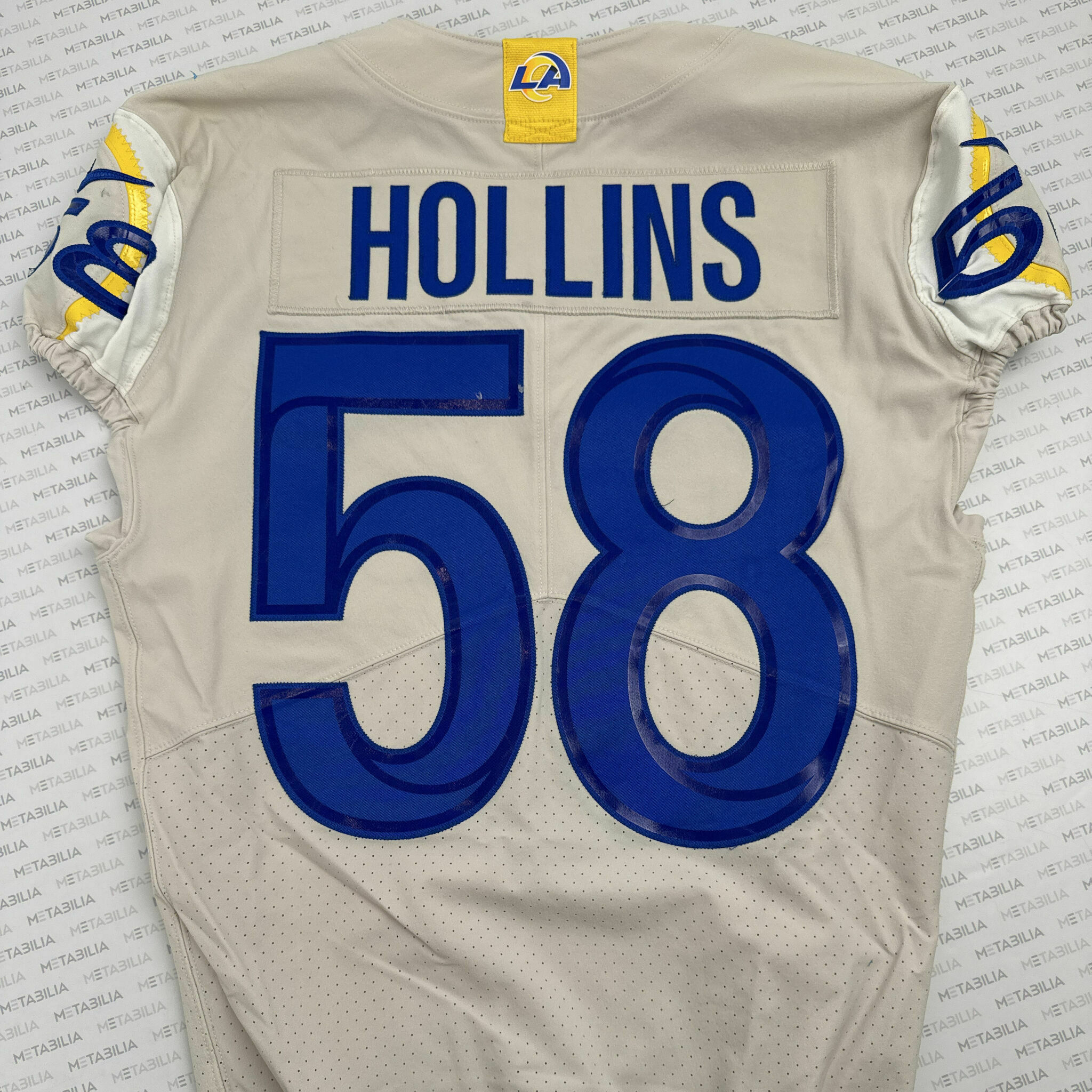 # 58 Justin Hollins 2020 Game-Issued Jersey