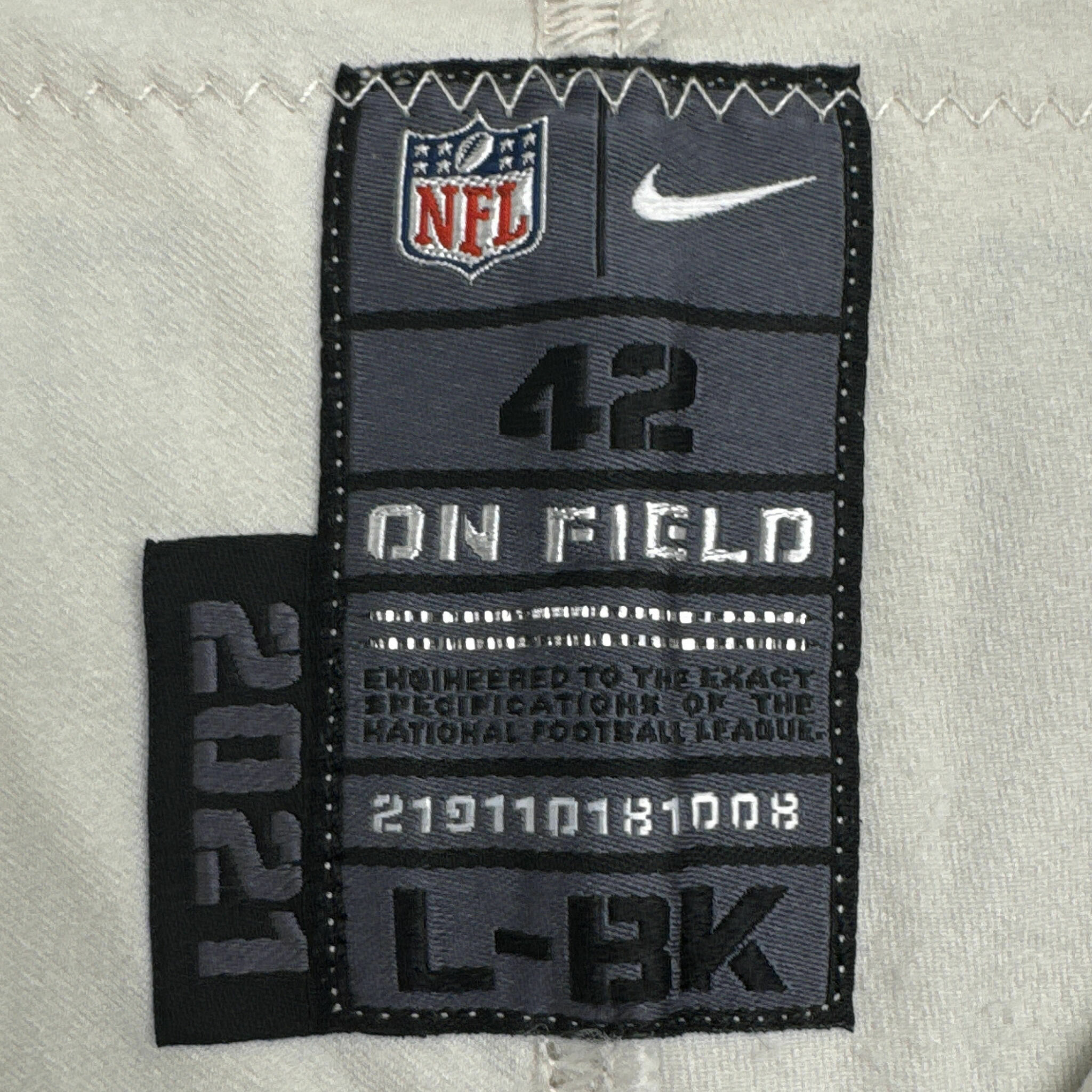 # 58 Justin Hollins 2021 Game-Issued Jersey