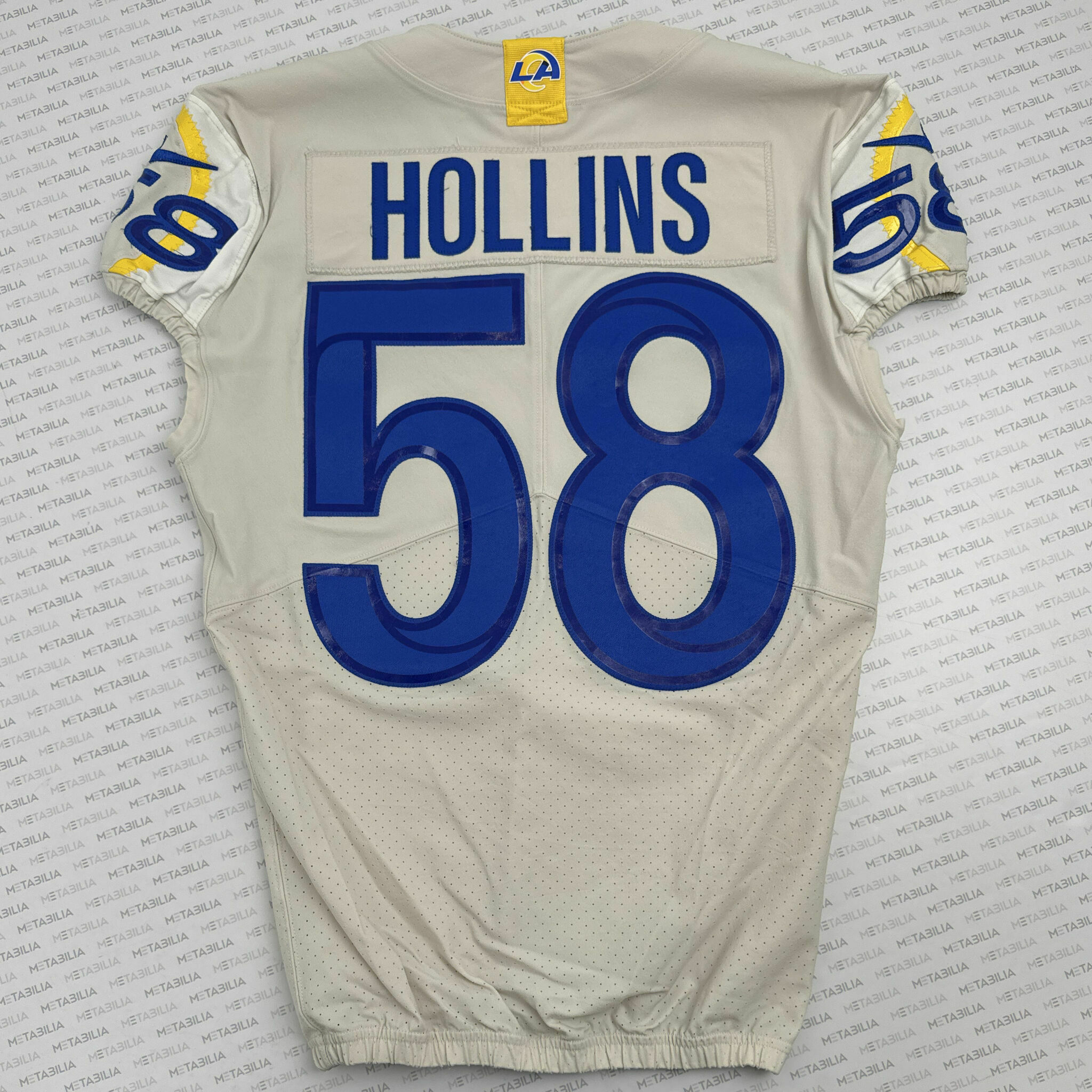 # 58 Justin Hollins 2021 Game-Issued Jersey