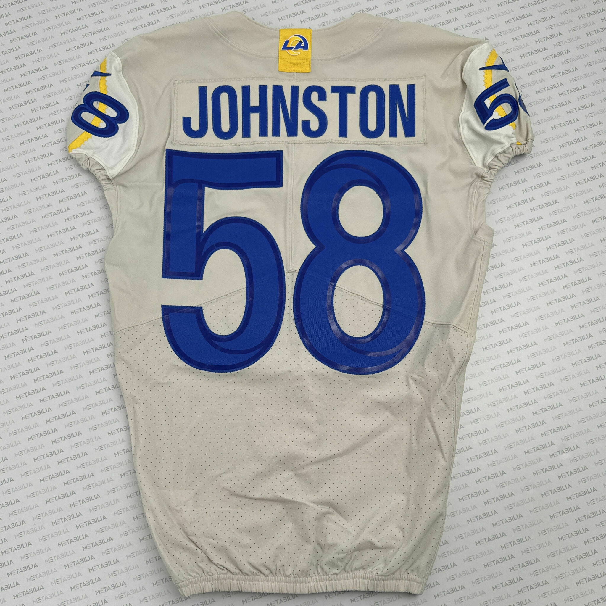 # 58 Clay Johnston 2020 Game-Issued Jersey