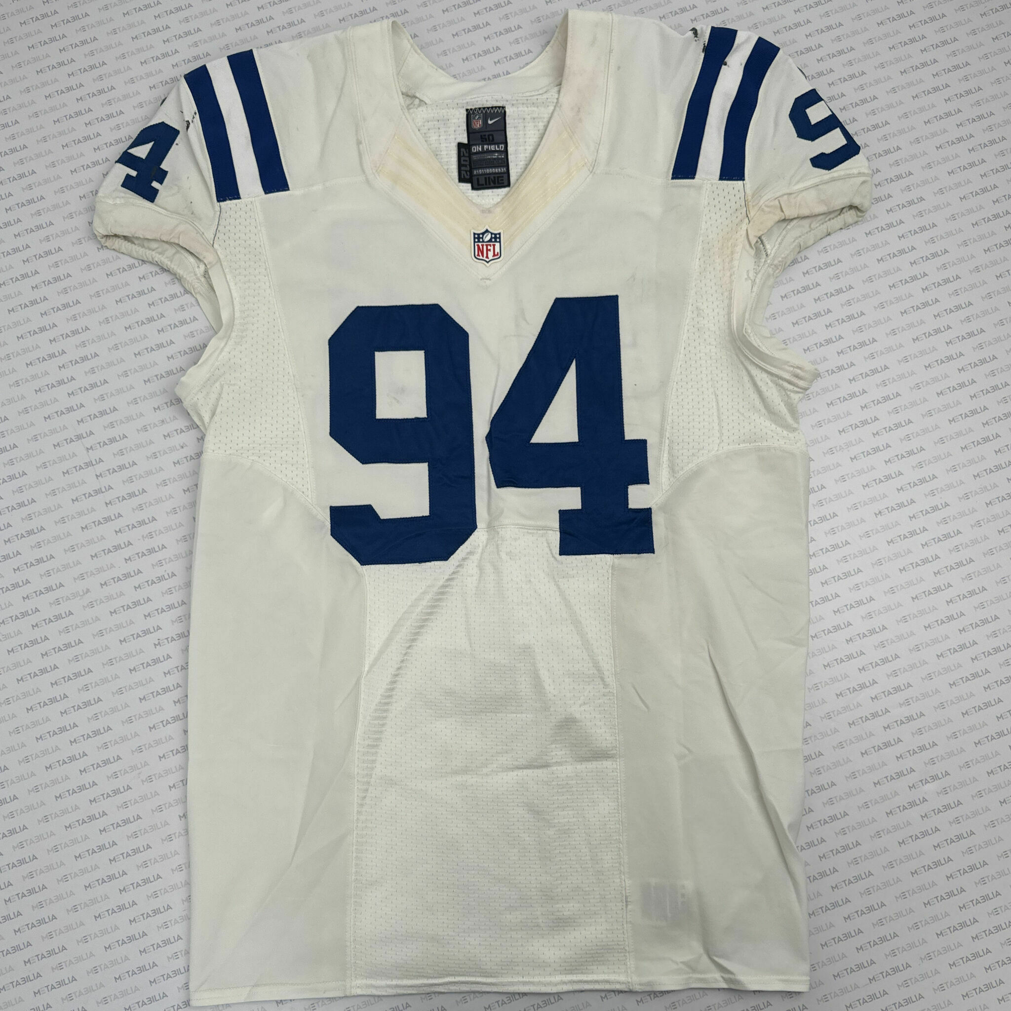 #94 Kerr Team-Issued White Jersey