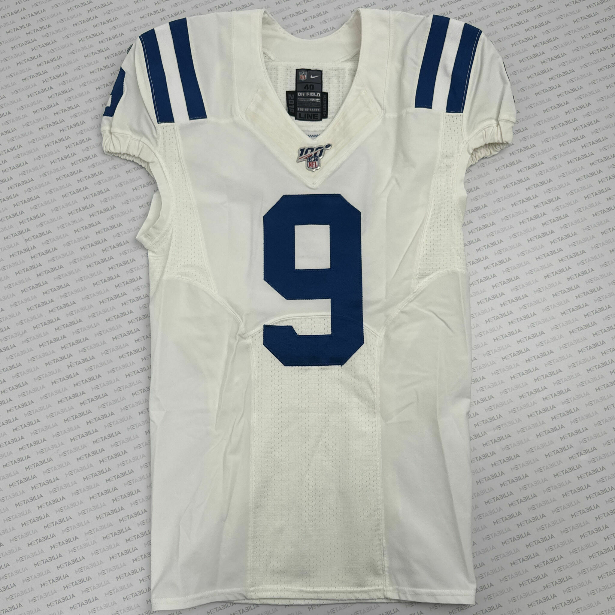 #9 Hedlund Team-Issued White Jersey