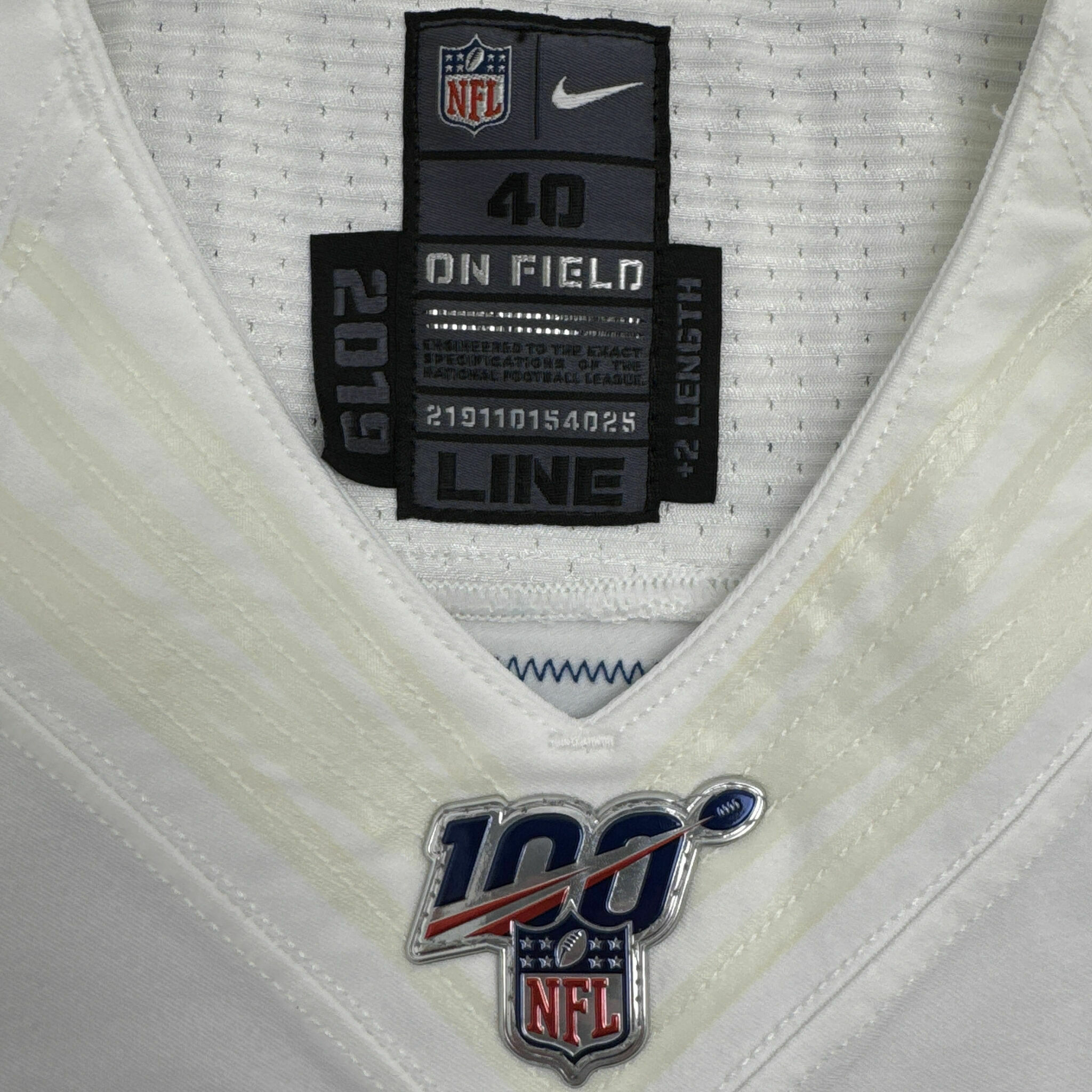 #9 Hedlund Team-Issued White Jersey