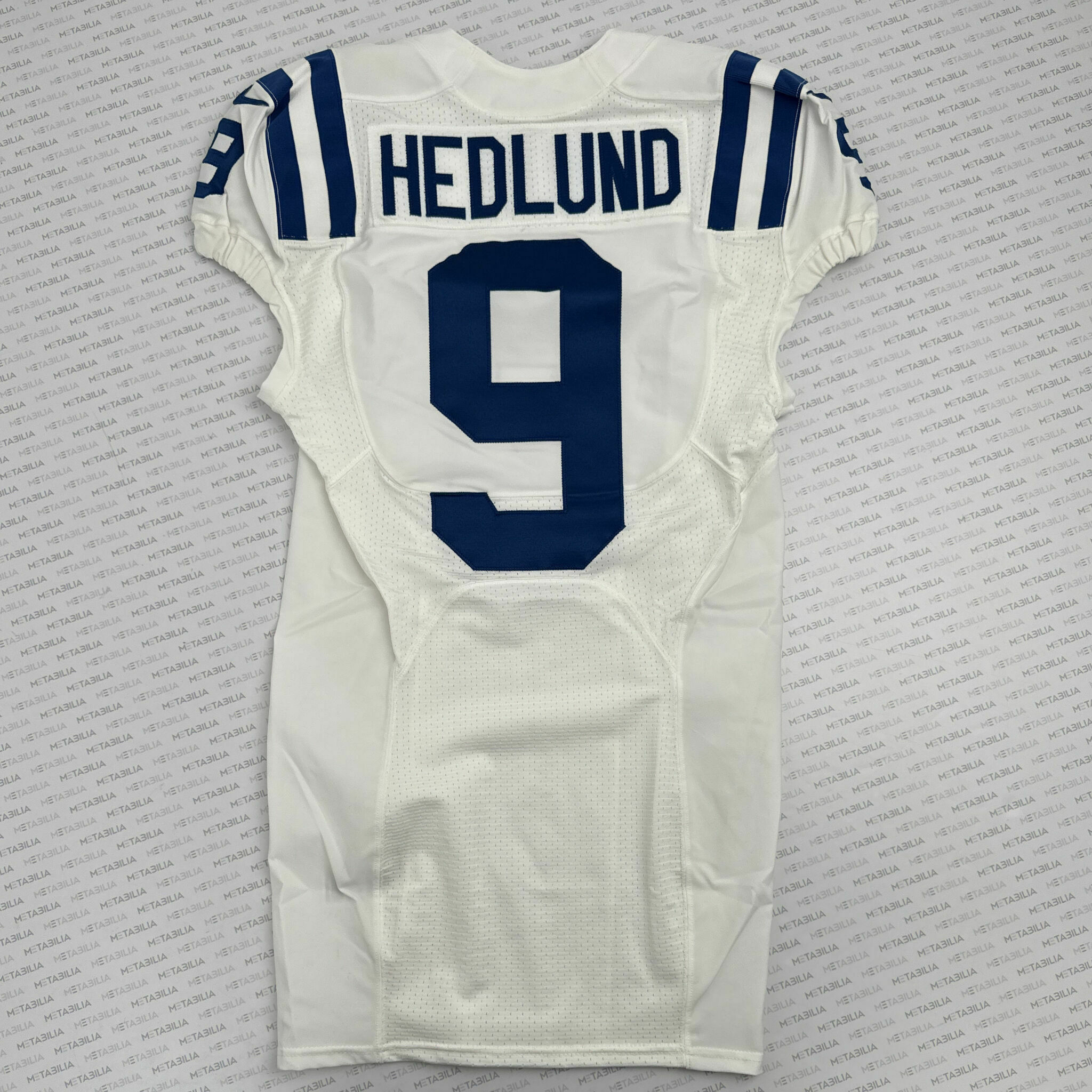 #9 Hedlund Team-Issued White Jersey