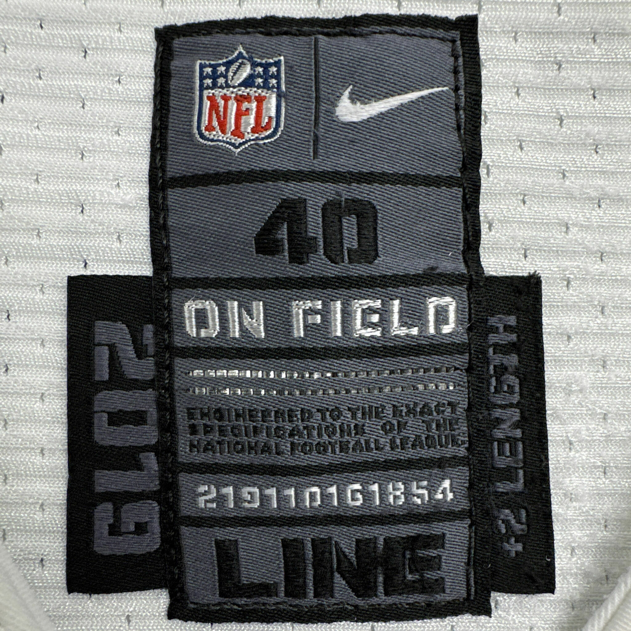 #42 Milligan Team-Issued White Jersey