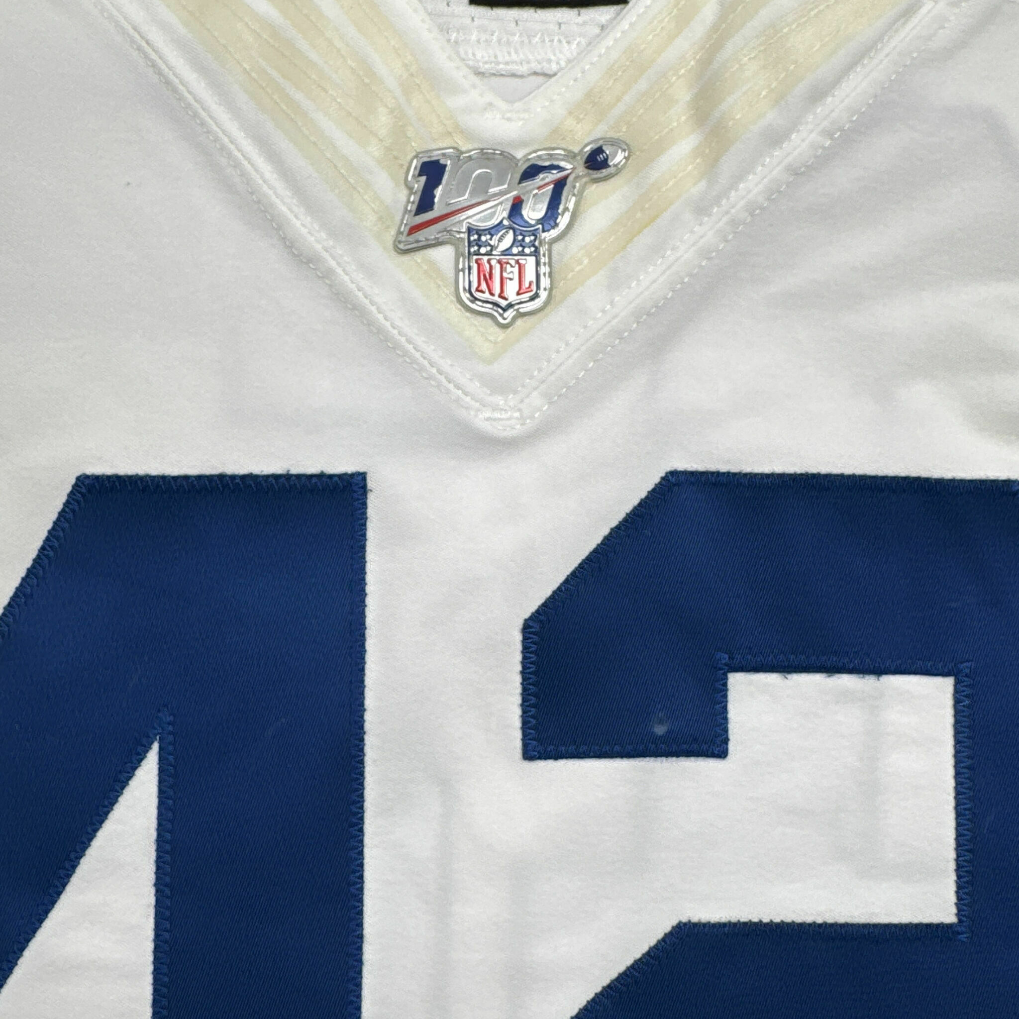 #42 Milligan Team-Issued White Jersey