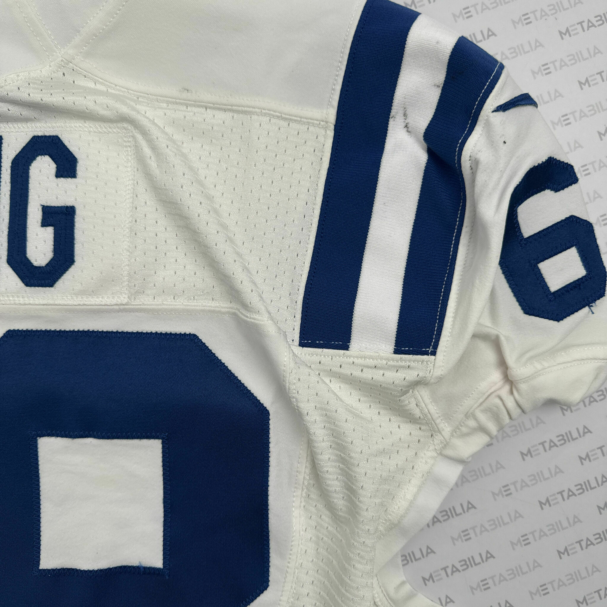 #68 Lang Team-Issued White Jersey