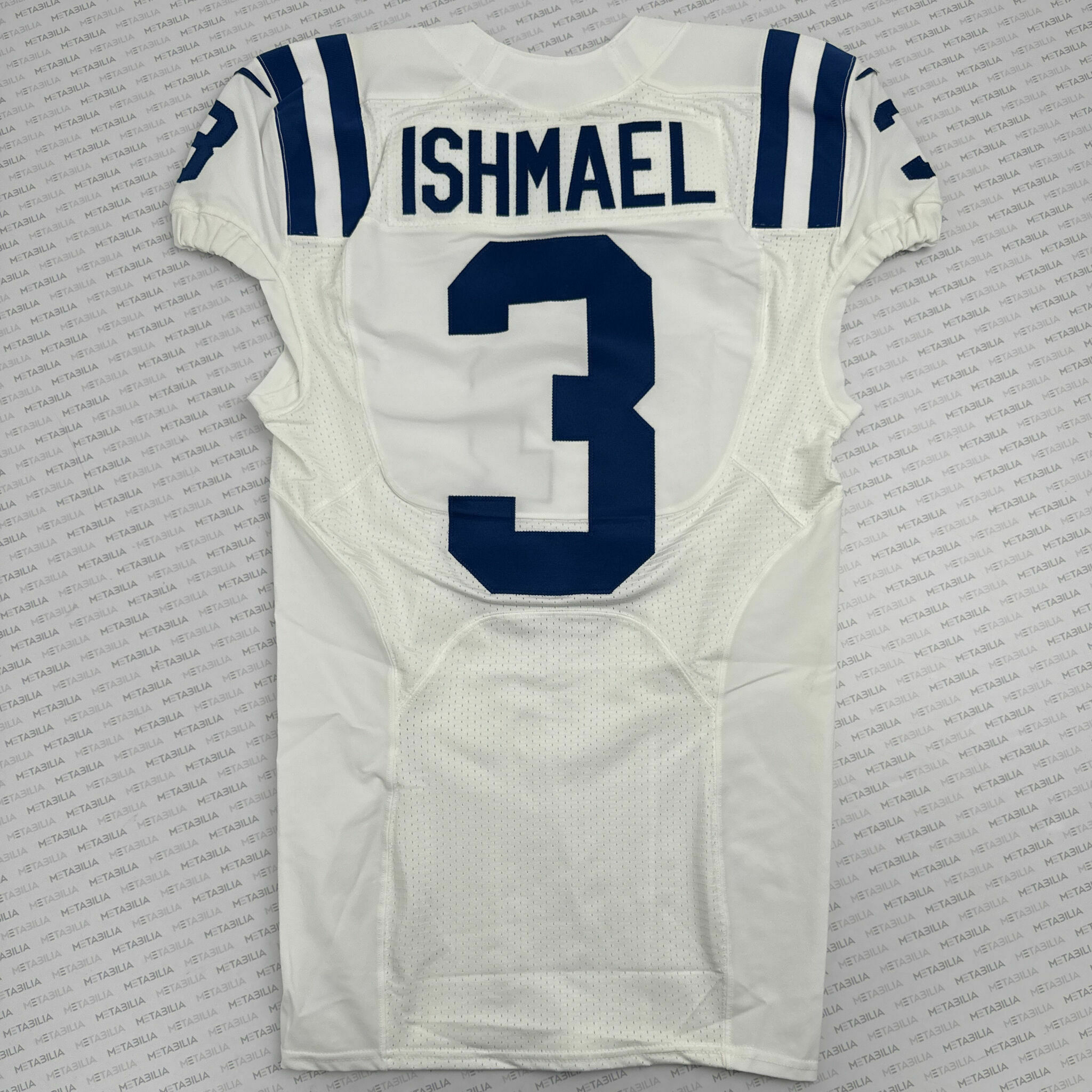 #3 Ishmael Team-Issued White Jersey
