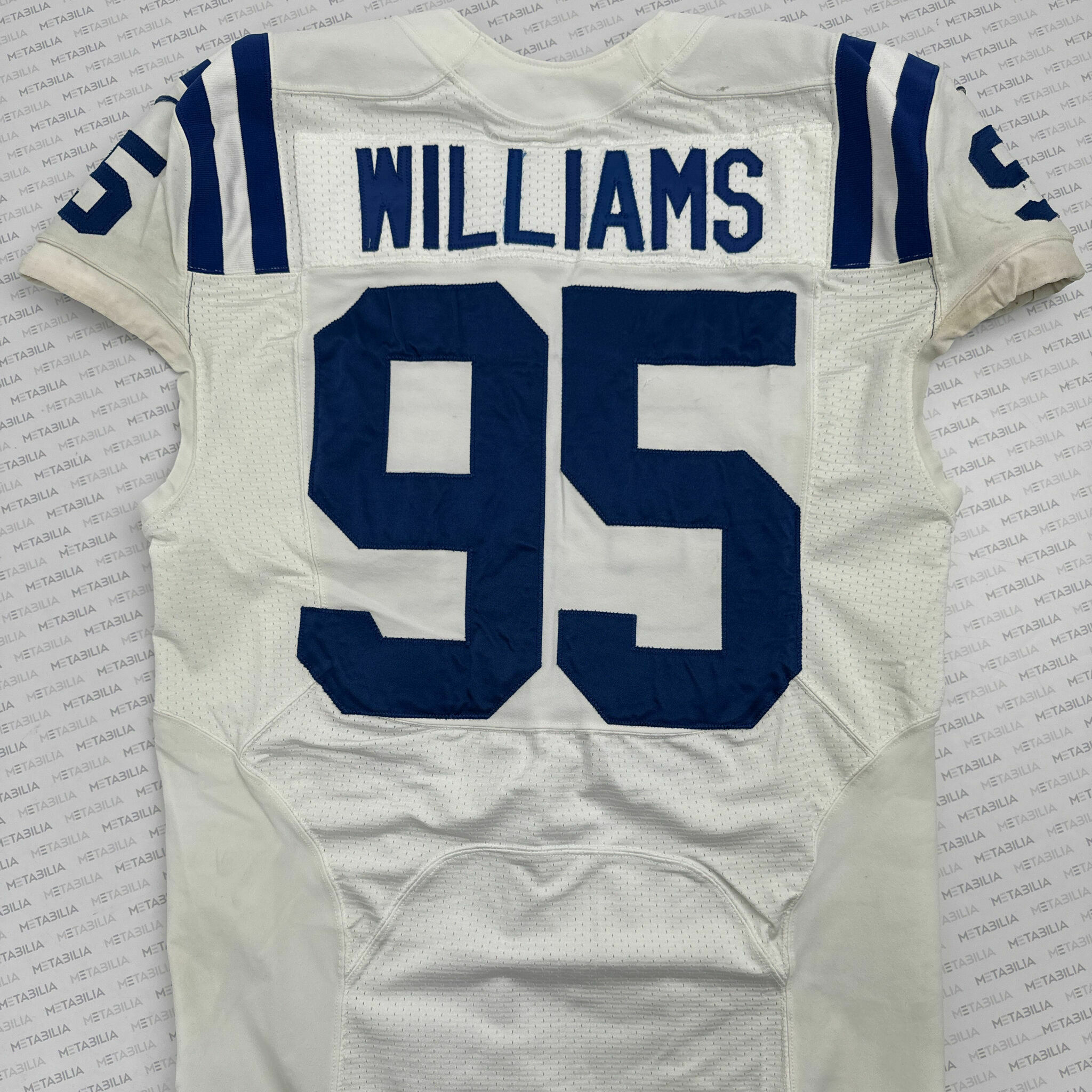 #95 Williams Team-Issued White Jersey