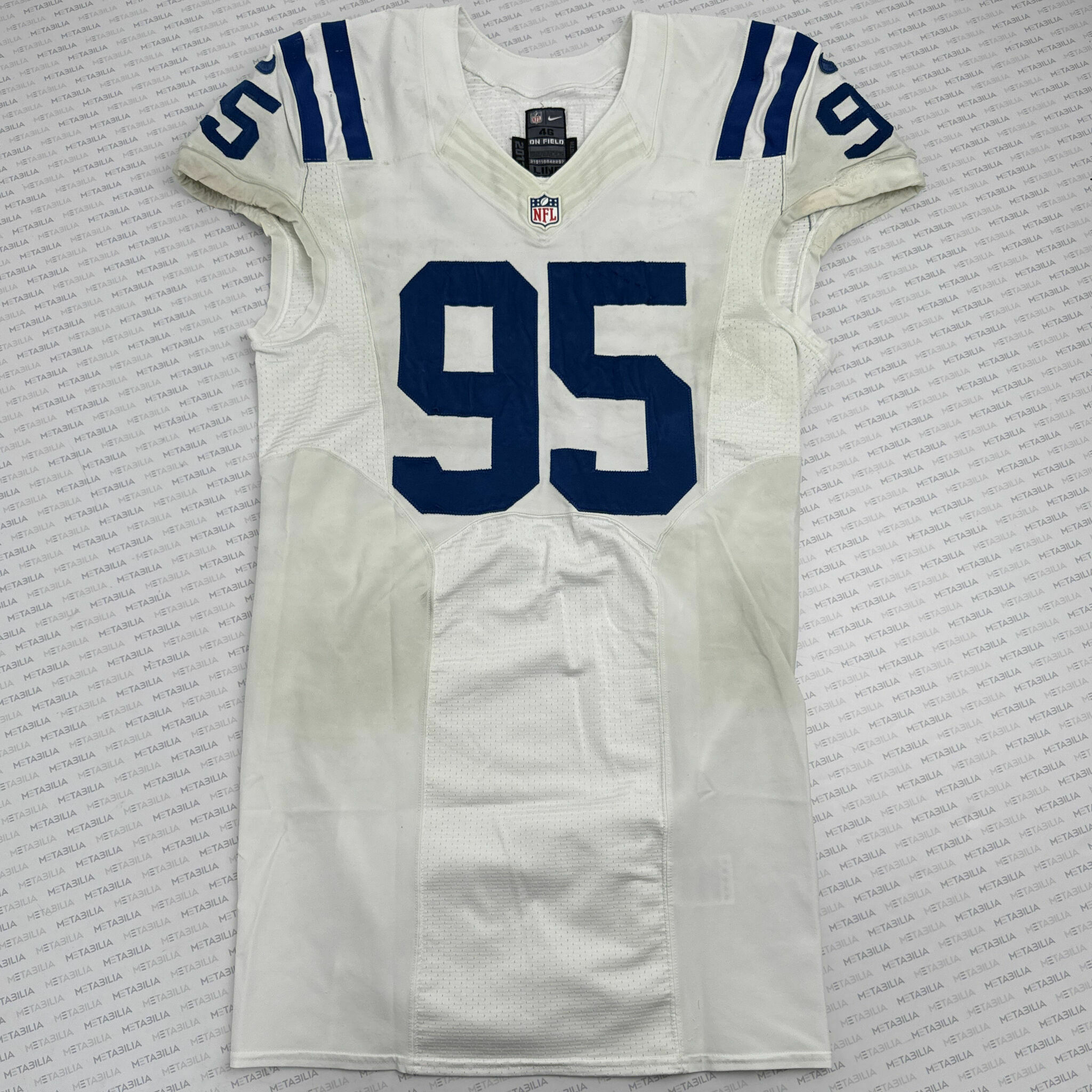#95 Williams Team-Issued White Jersey