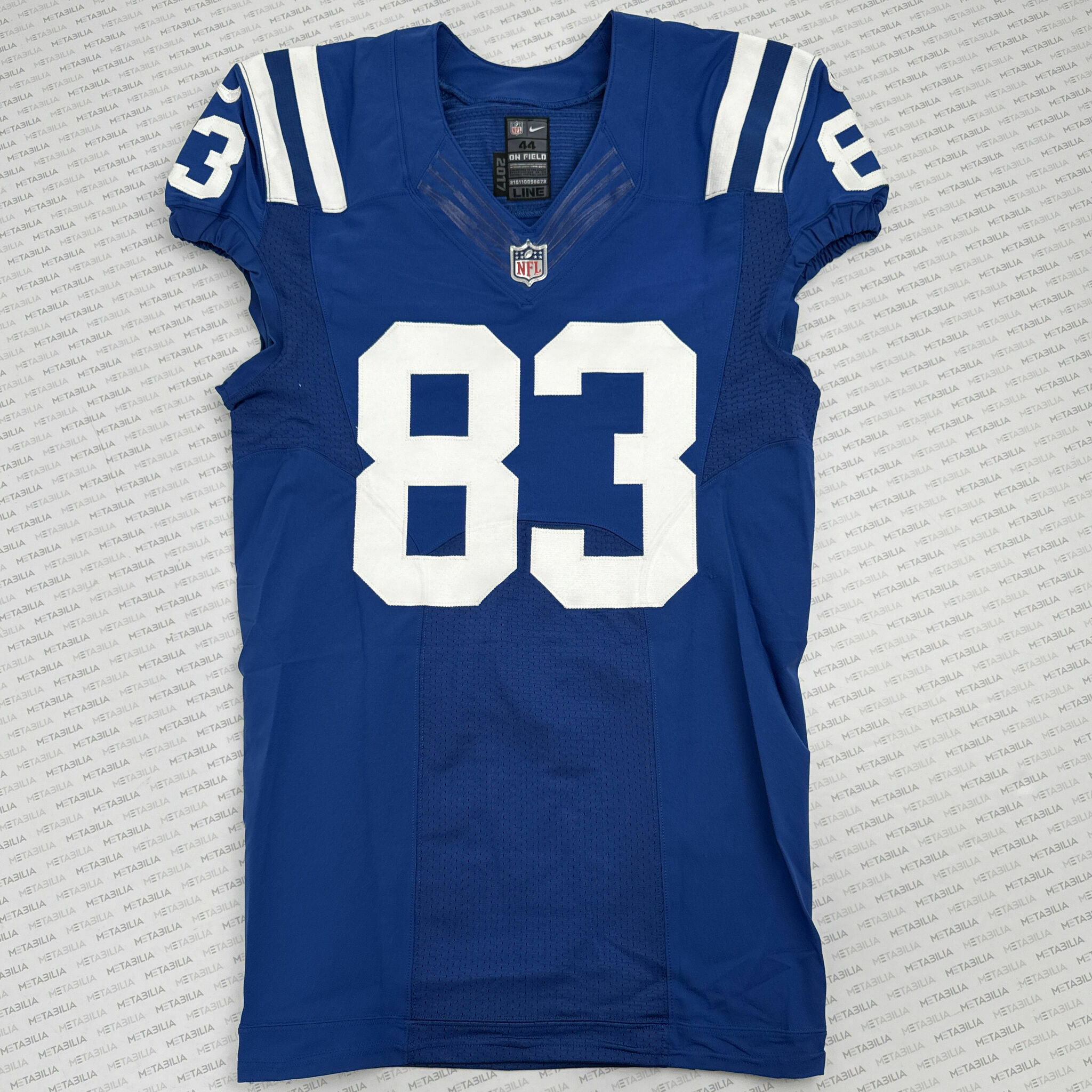 #83 Hogan Team-Issued Blue Jersey