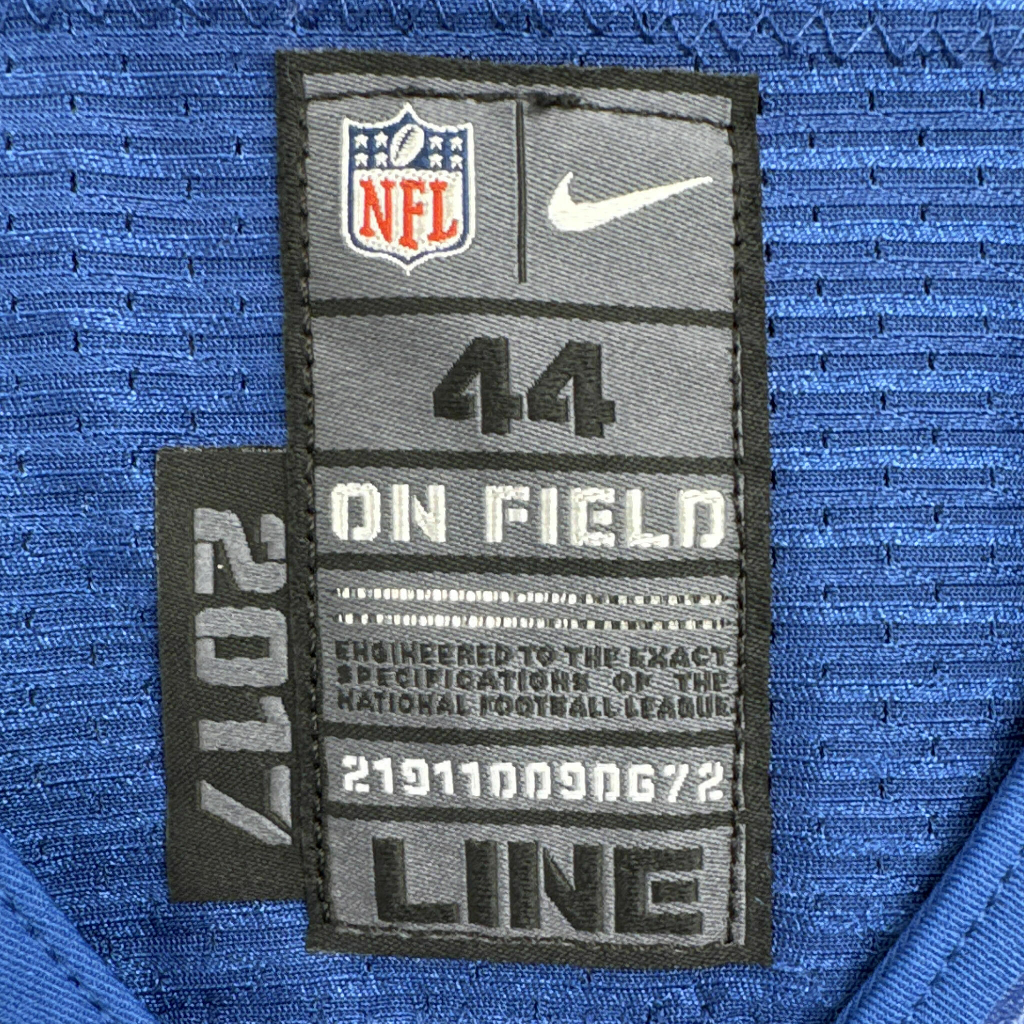 #83 Hogan Team-Issued Blue Jersey