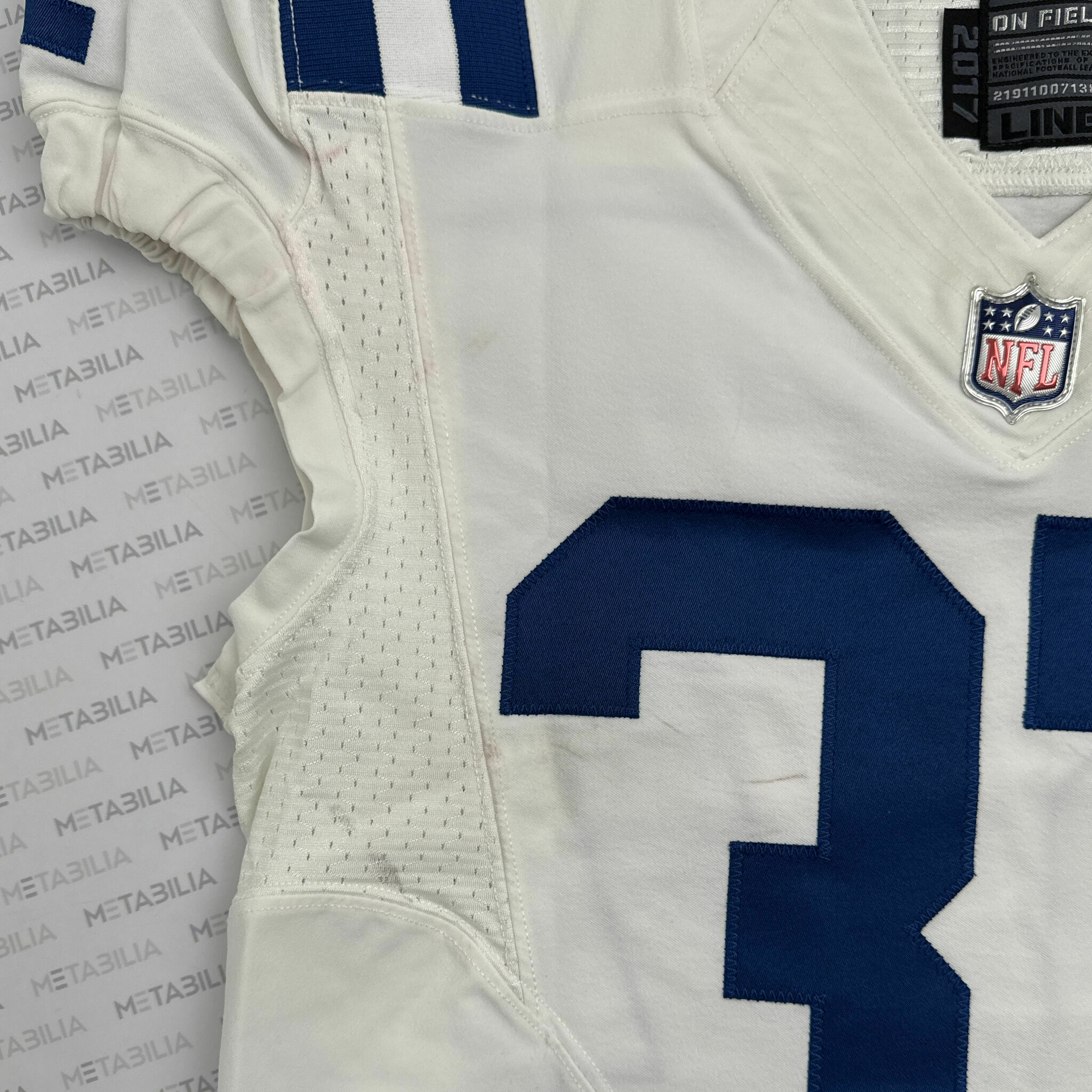 #37 Blackmon Team-Issued White Jersey