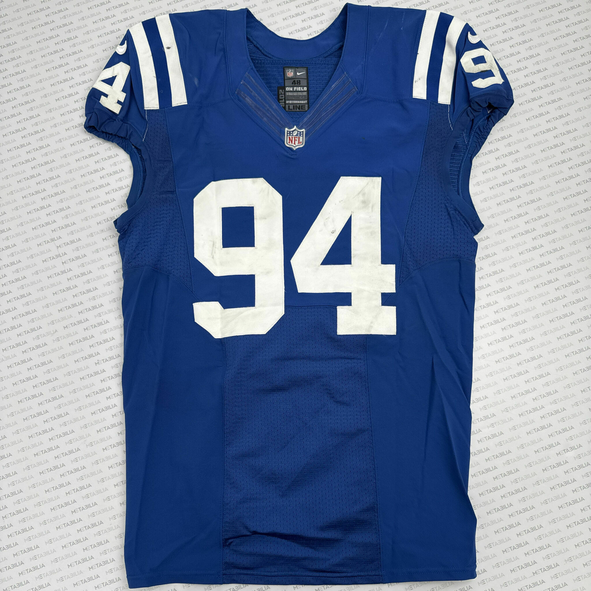 #94 Hunt Team-Issued Blue Jersey