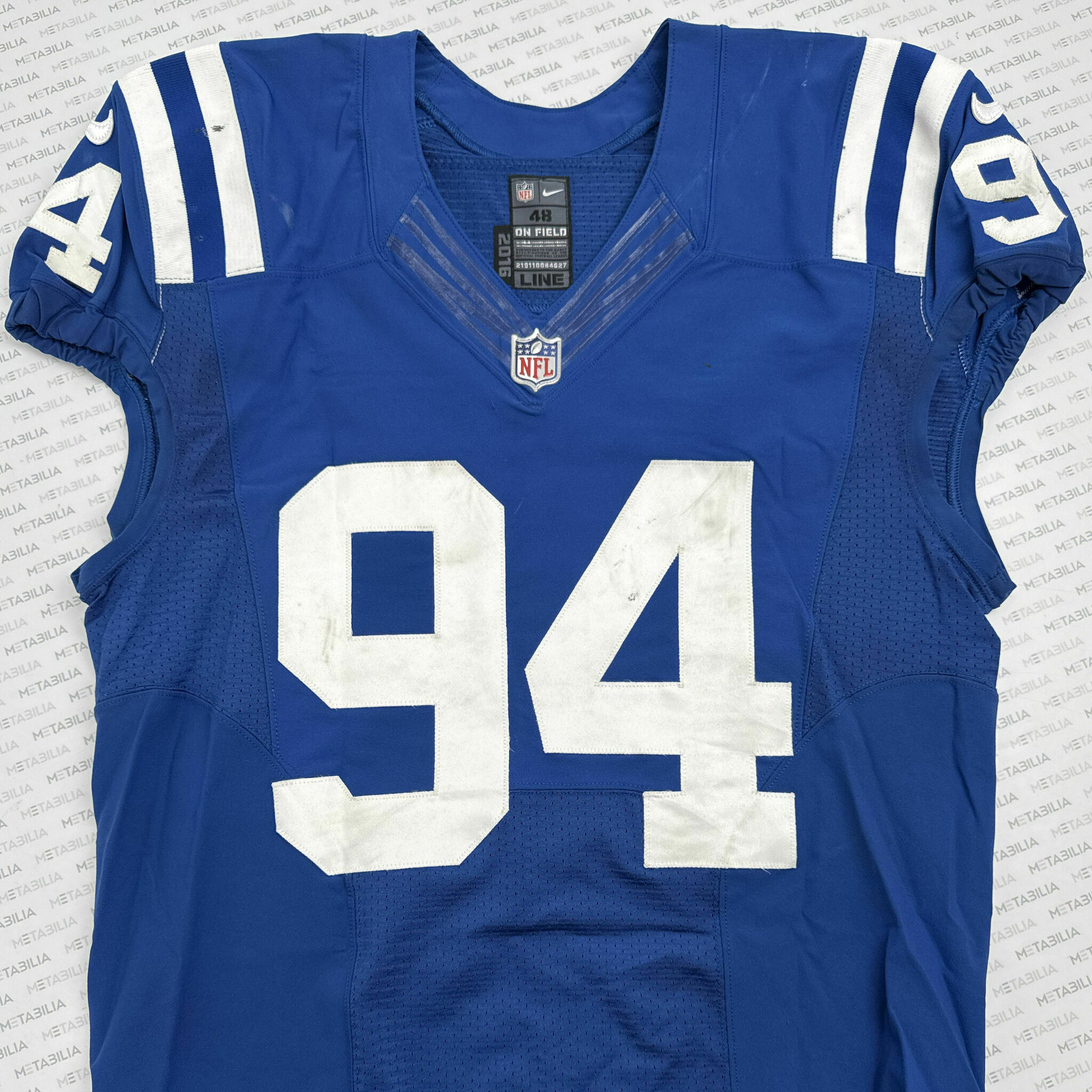 #94 Hunt Team-Issued Blue Jersey