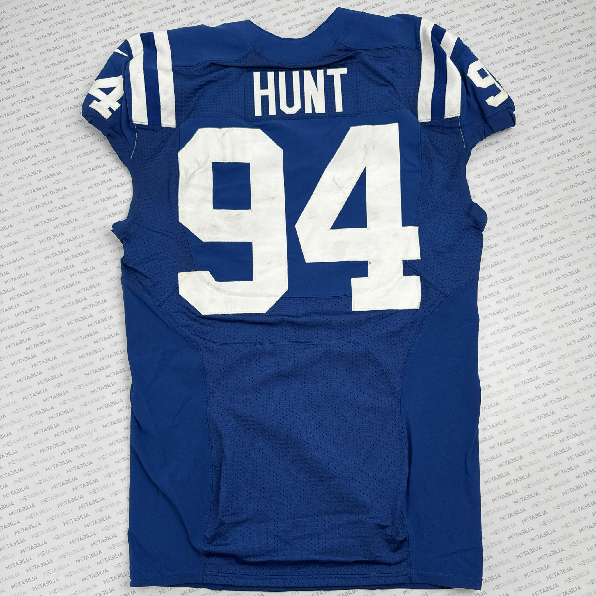 #94 Hunt Team-Issued Blue Jersey