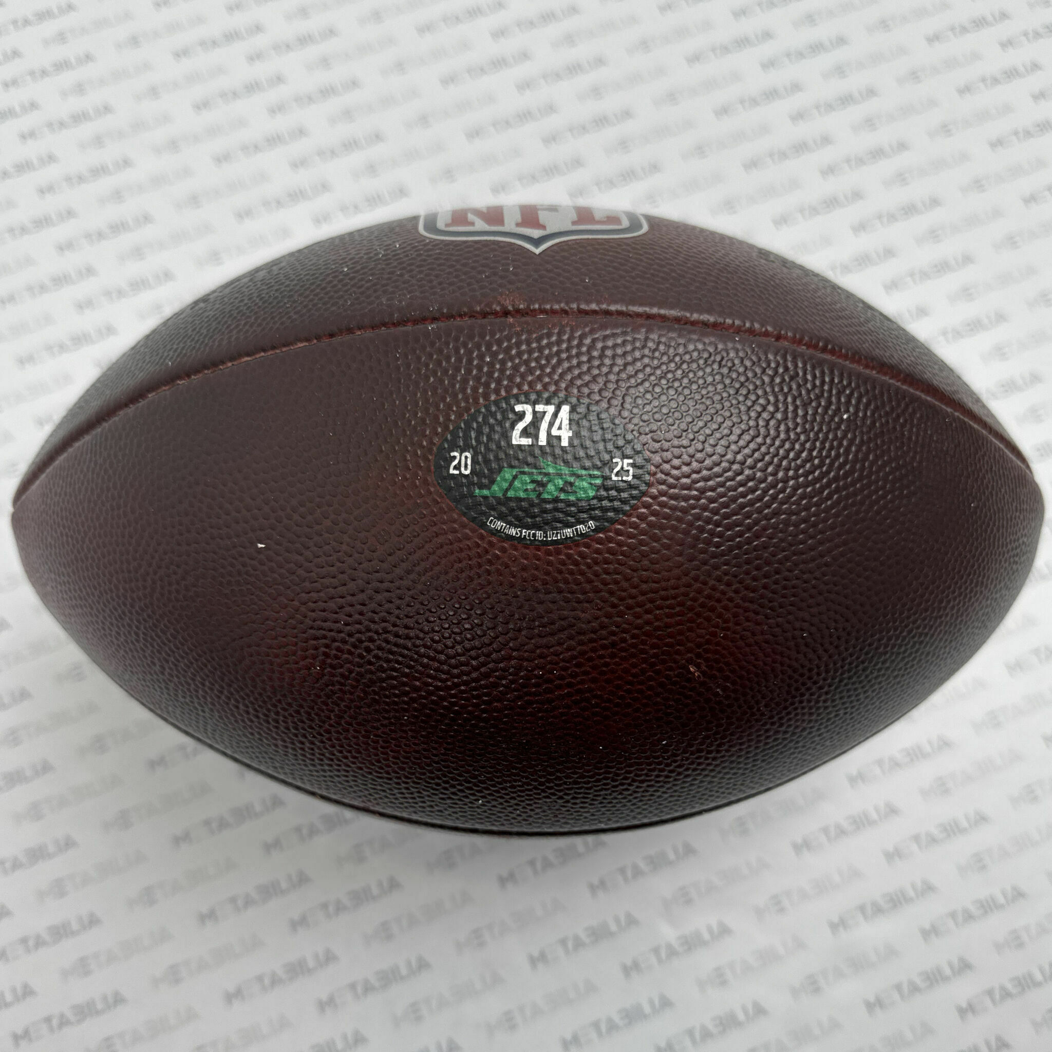 Jets Game-Used Ball #274 vs Steelers