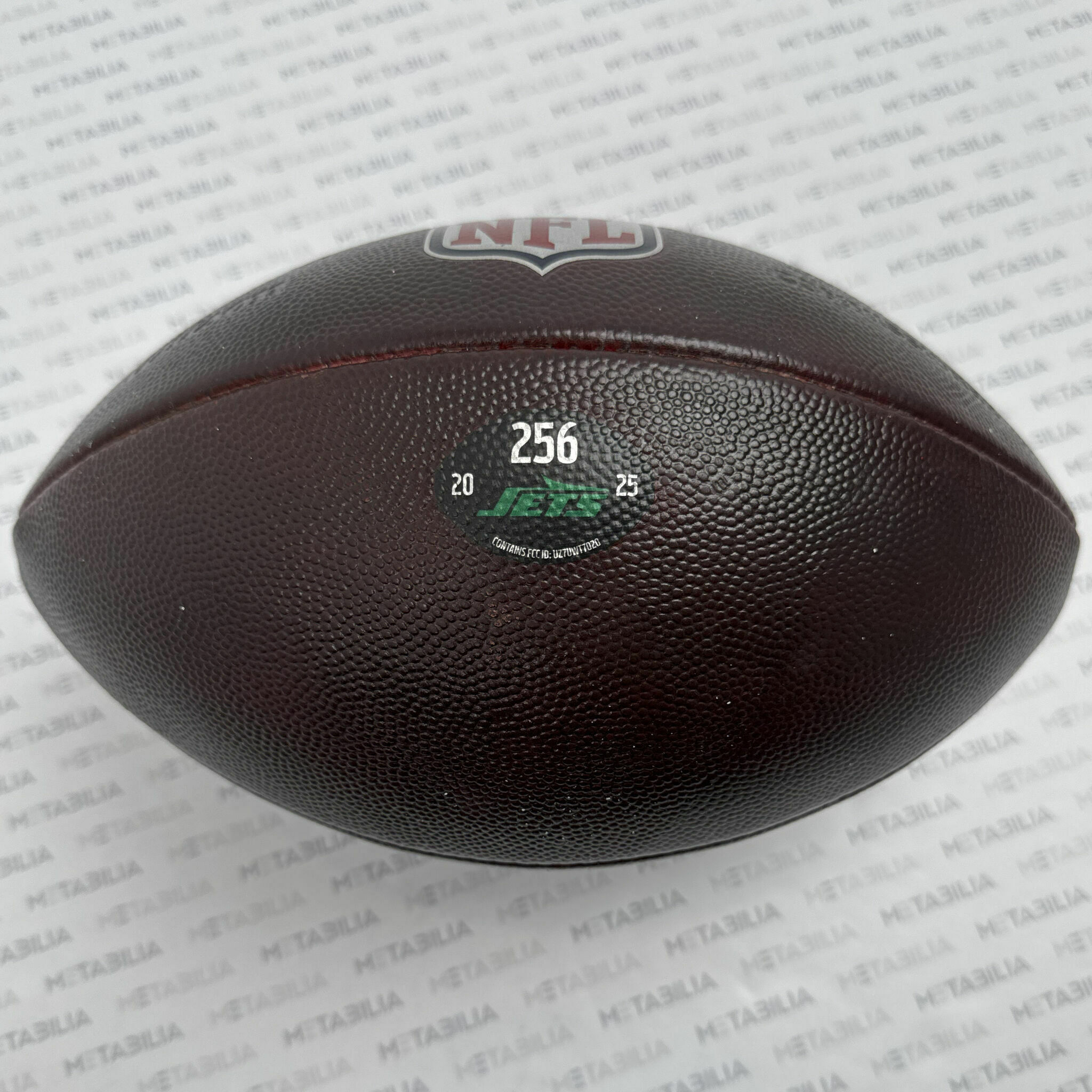 Jets Game-Used Ball #256 vs Buccaneers