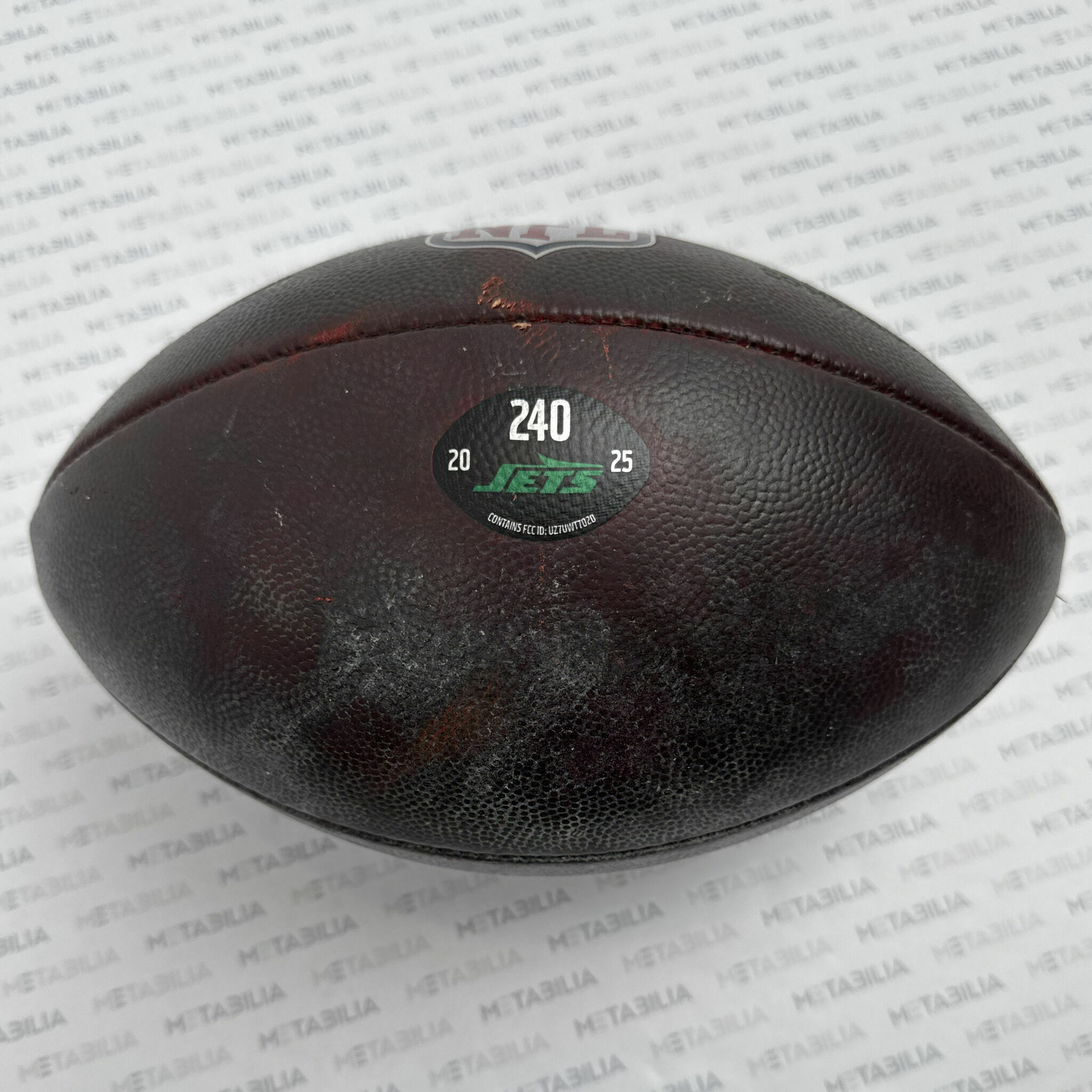 Jets Game-Used Ball #240 vs Dolphins