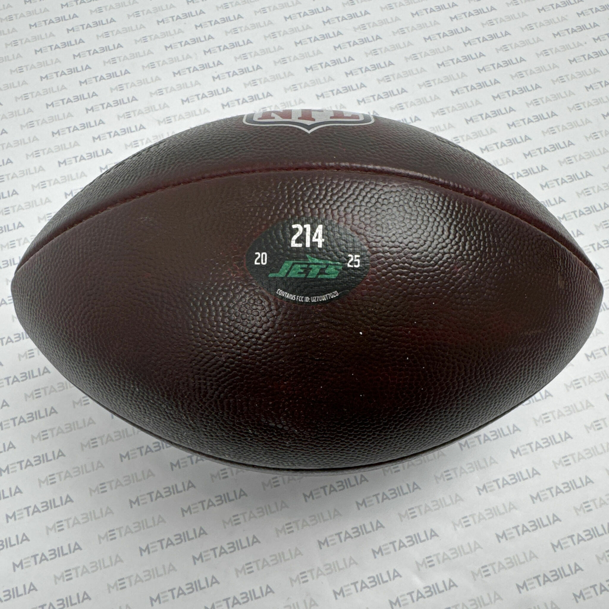 Jets Game-Used Ball #214 vs Cowboys