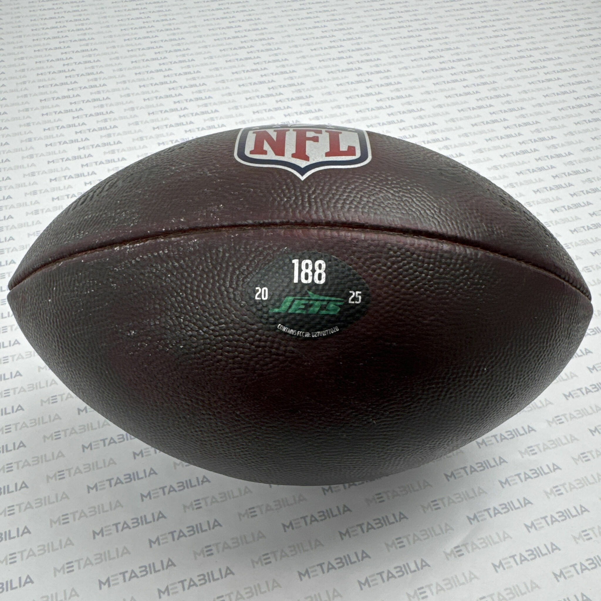 Jets LONDON Game-Used Ball #188  vs Broncos