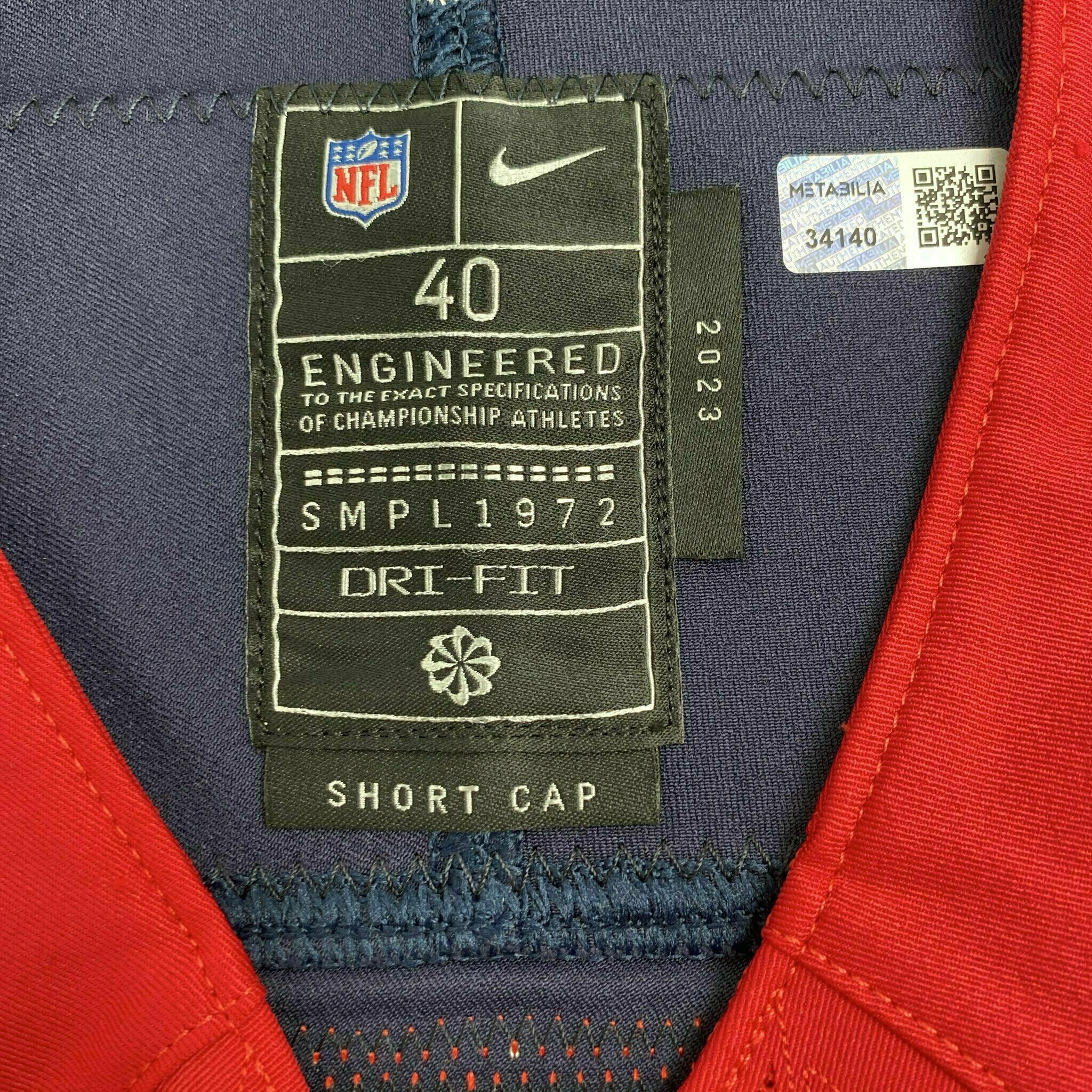 #7 Stroud Team-Issued Navy Blue Jersey