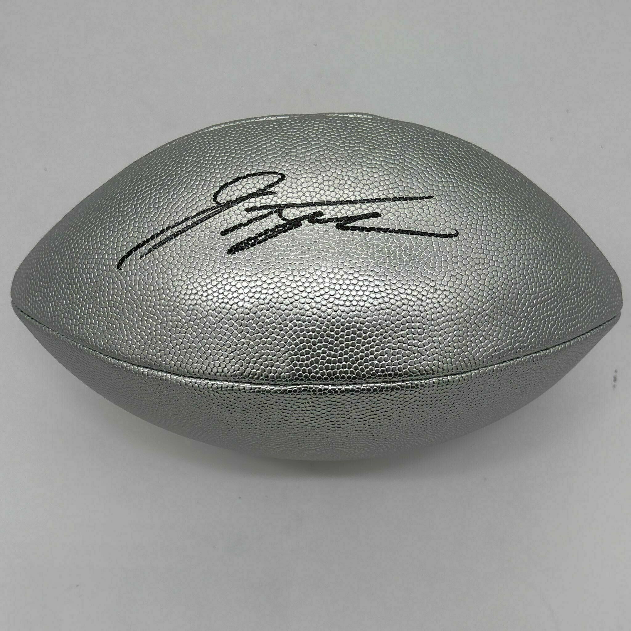 Jonathan Taylor Signed Silver Wilson Ball