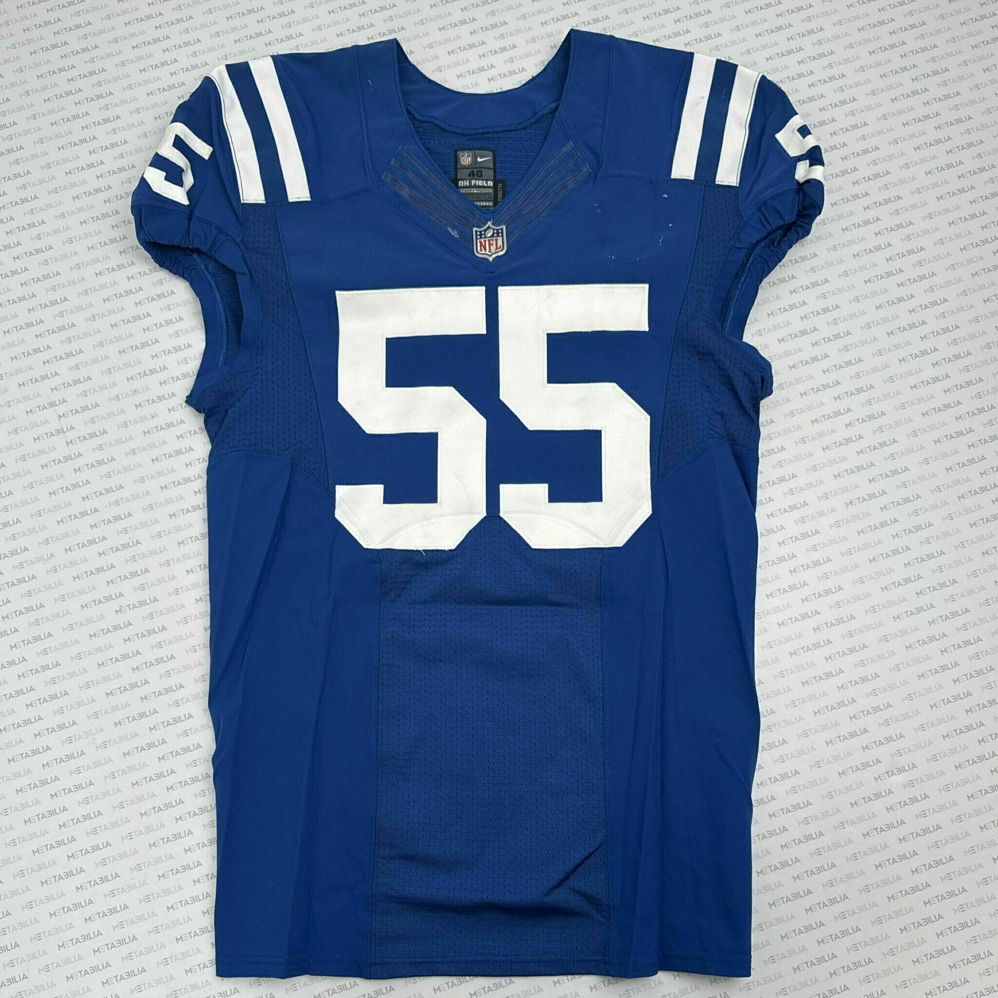 #55 Nunez-Roches Team-Issued Blue Jersey