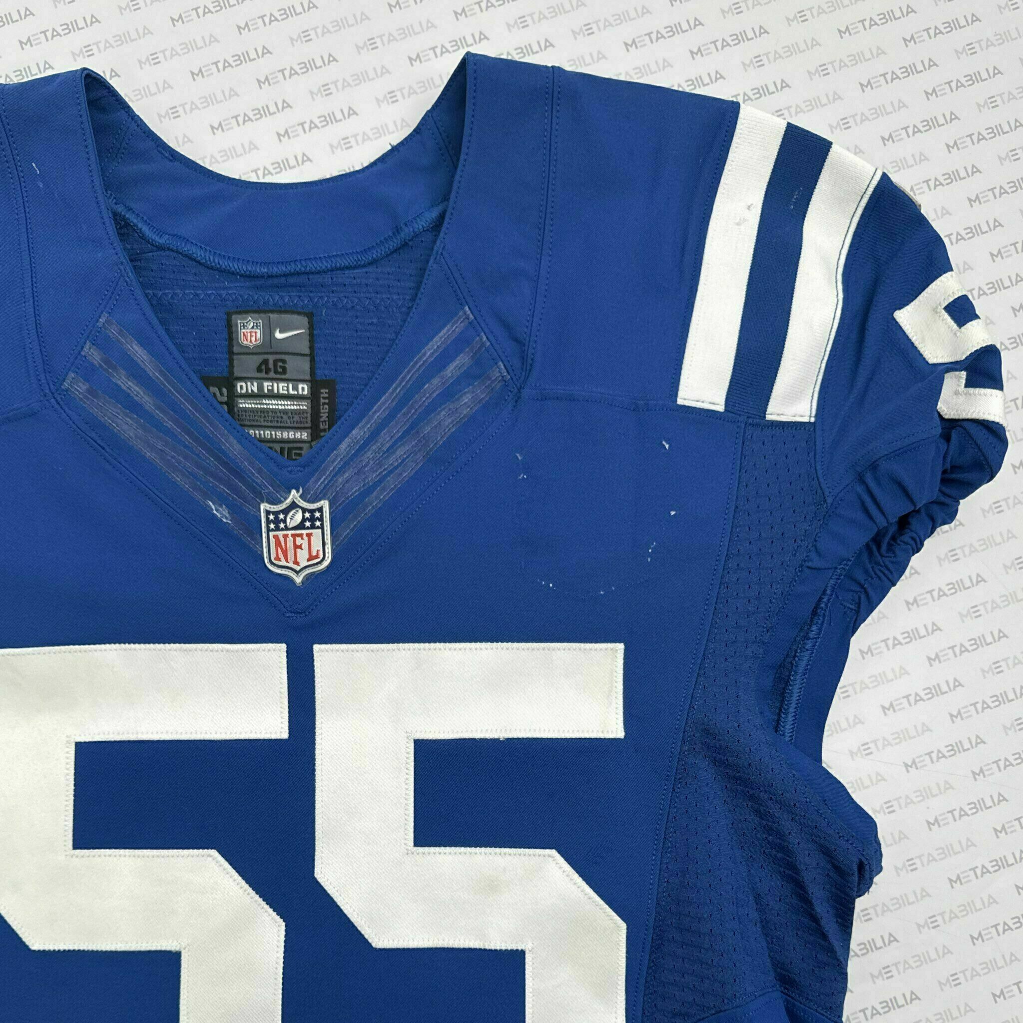 #55 Nunez-Roches Team-Issued Blue Jersey