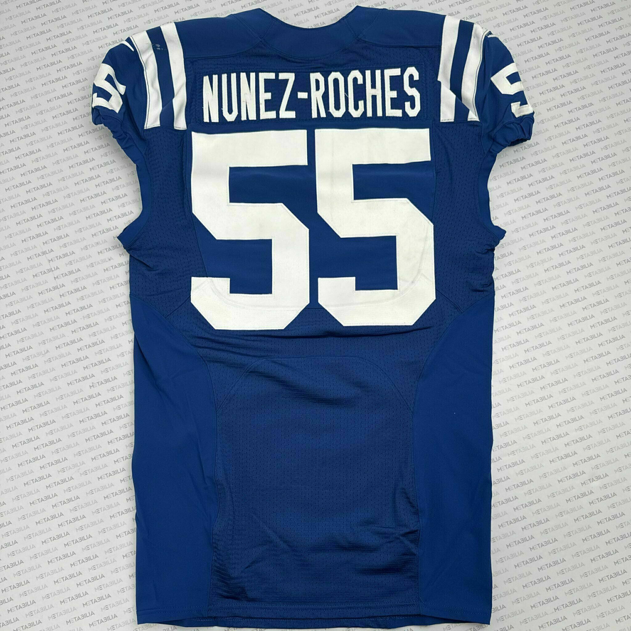 #55 Nunez-Roches Team-Issued Blue Jersey