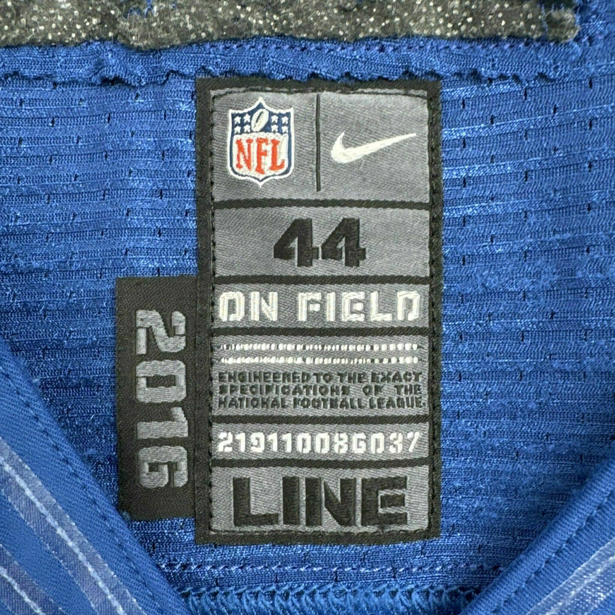 #49 Mathew Adams Team-Issued Blue Jersey