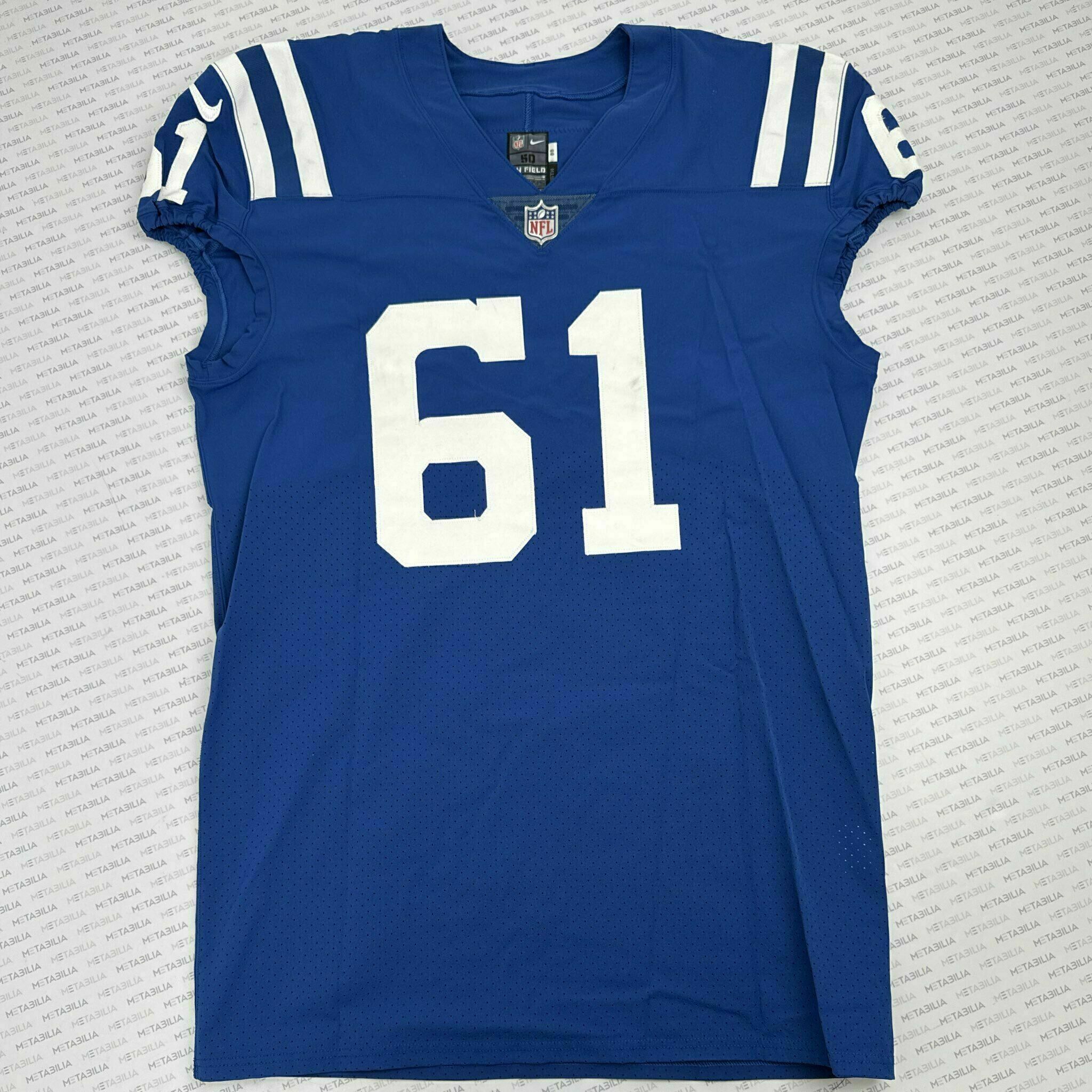 #61 Fabiano Team-Issued Blue Jersey