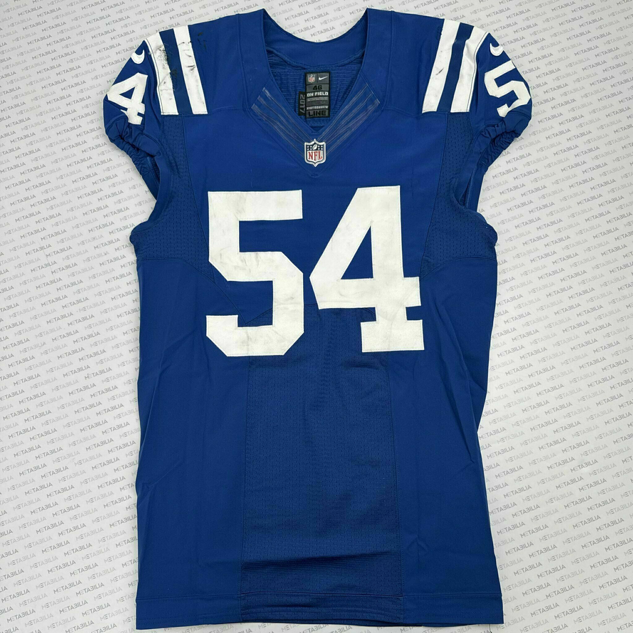#54 Parry Team-Issued Blue Jersey