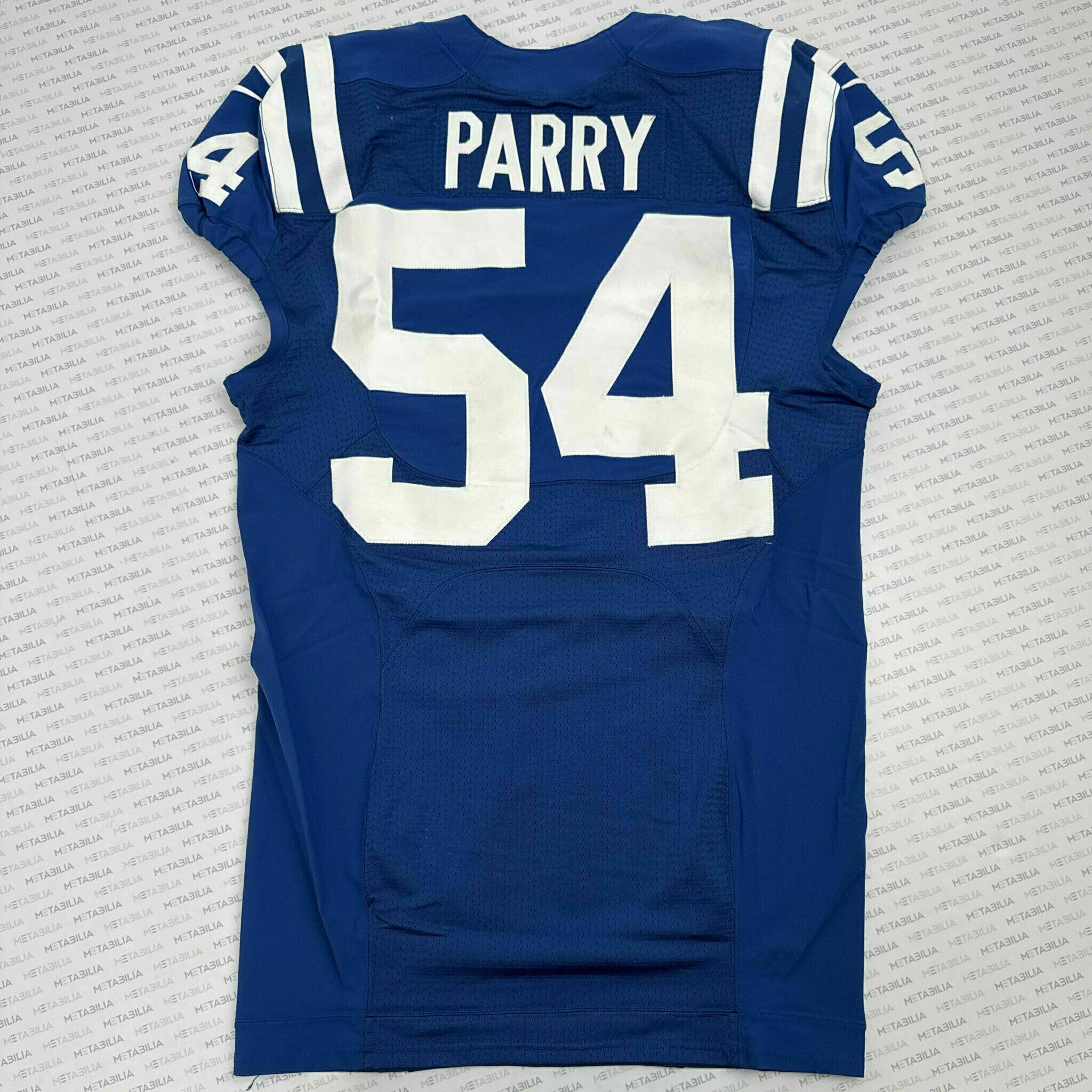 #54 Parry Team-Issued Blue Jersey