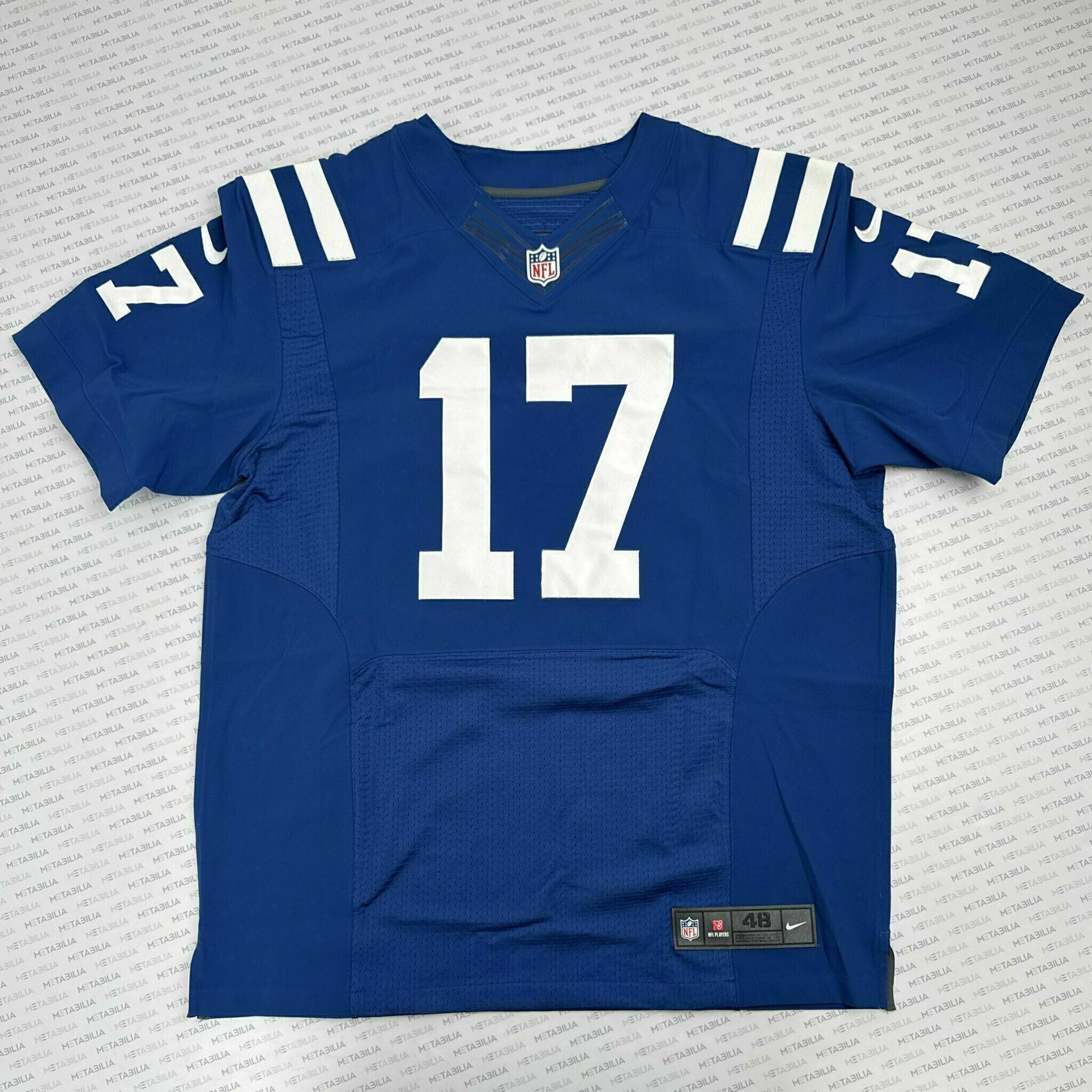 #17 Colts Team-Issued Blue Jersey
