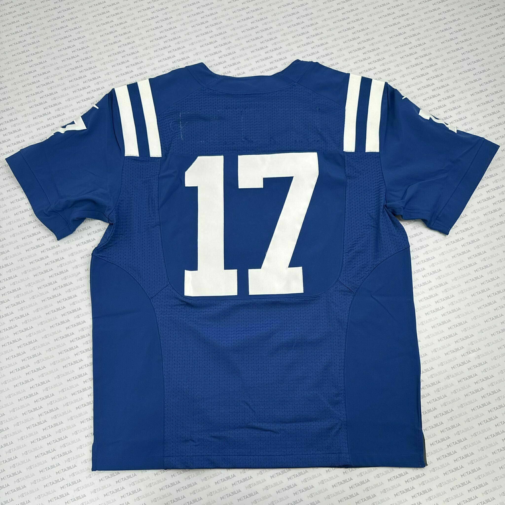 #17 Colts Team-Issued Blue Jersey