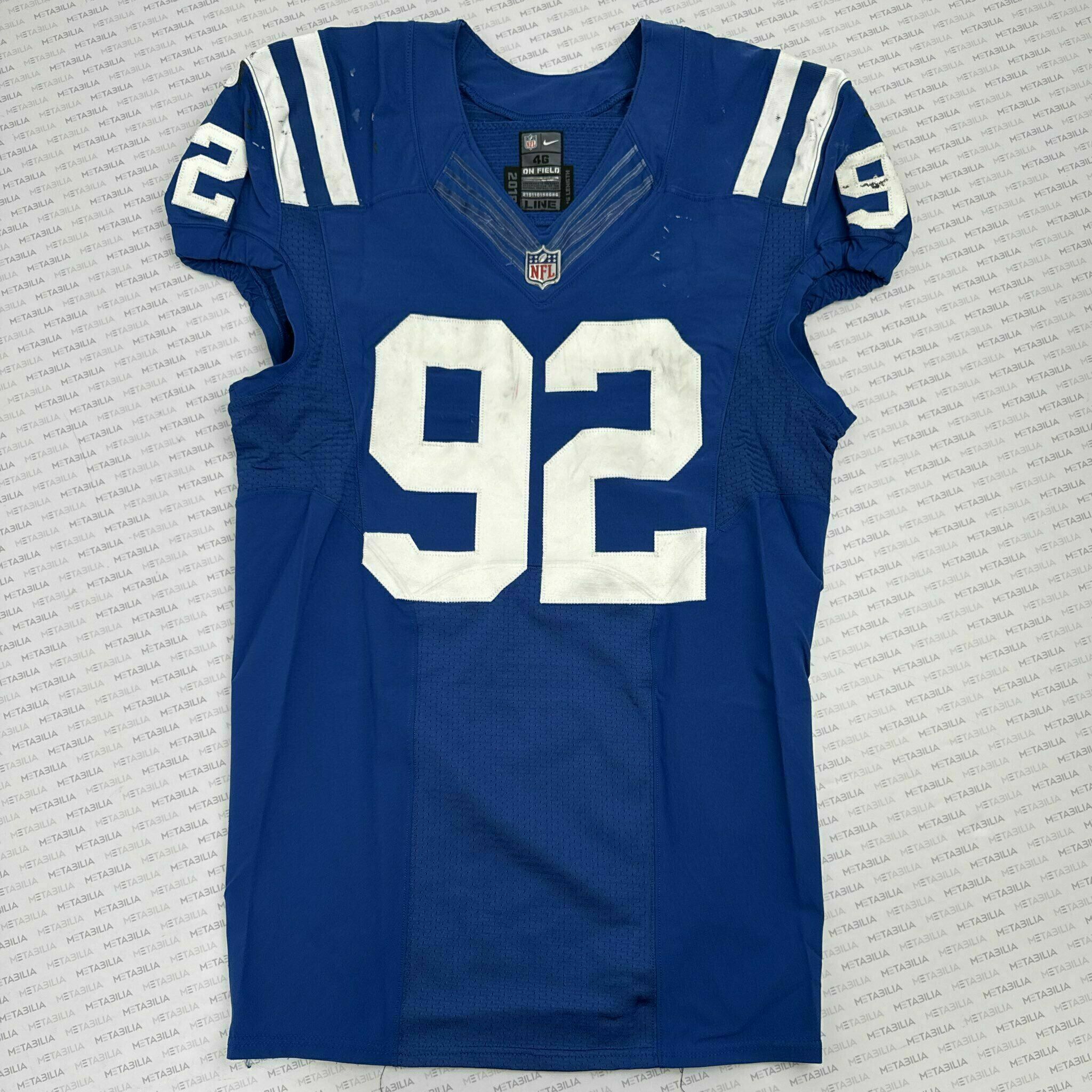 #92 Hunt Team-Issued Blue Jersey