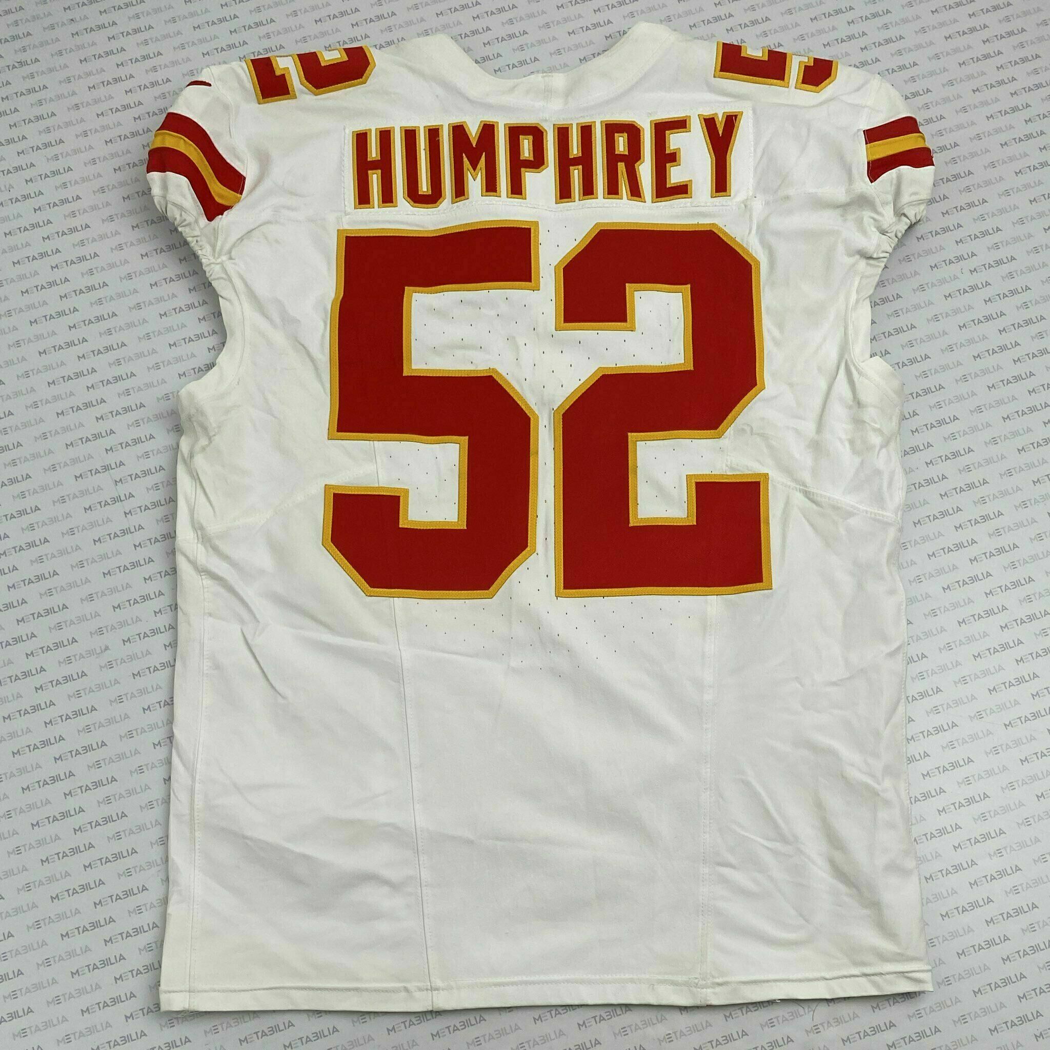 #52 Creed Humphrey Game-Worn Jersey vs Bills