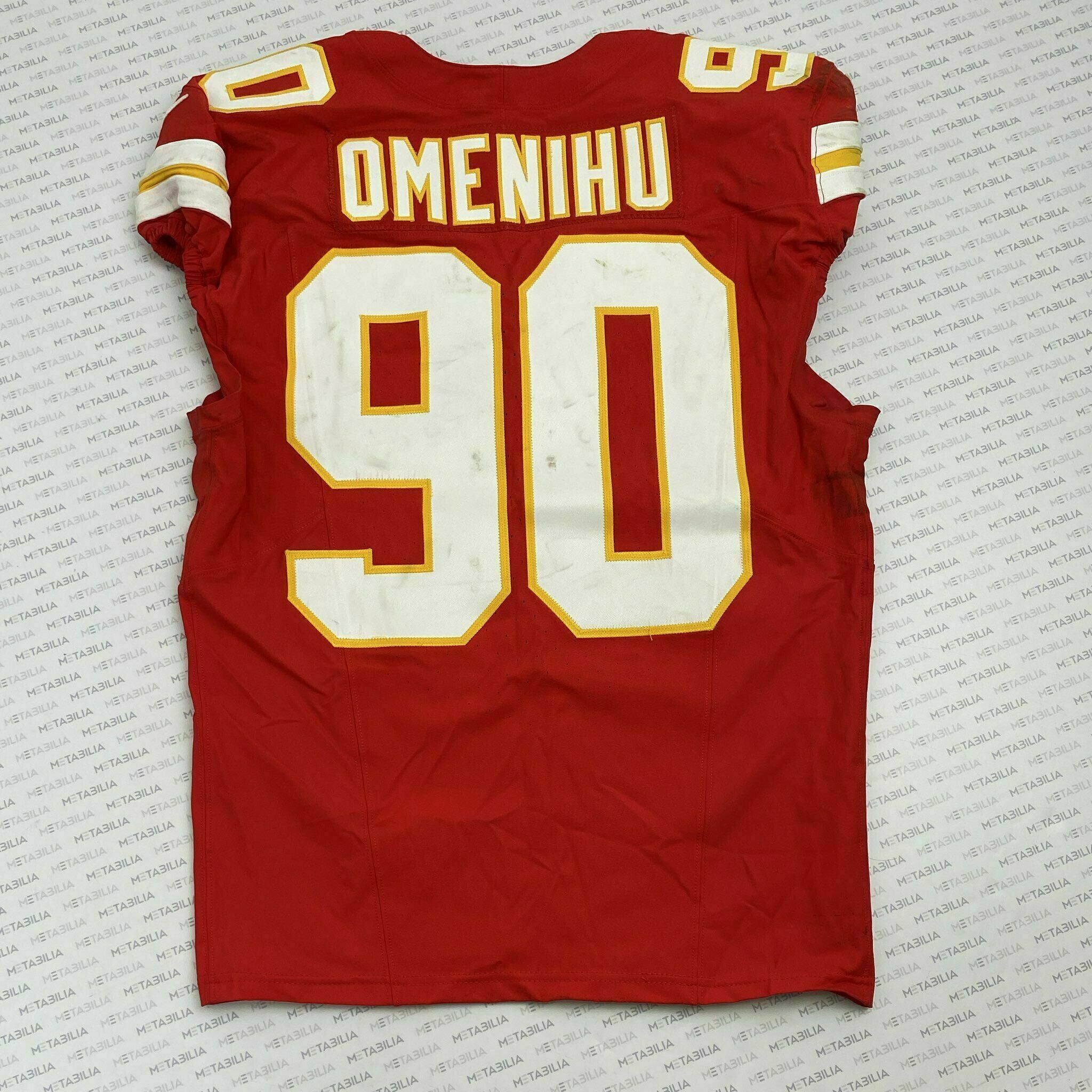 #90 Charles Omenihu Game-Worn Jersey vs Commanders
