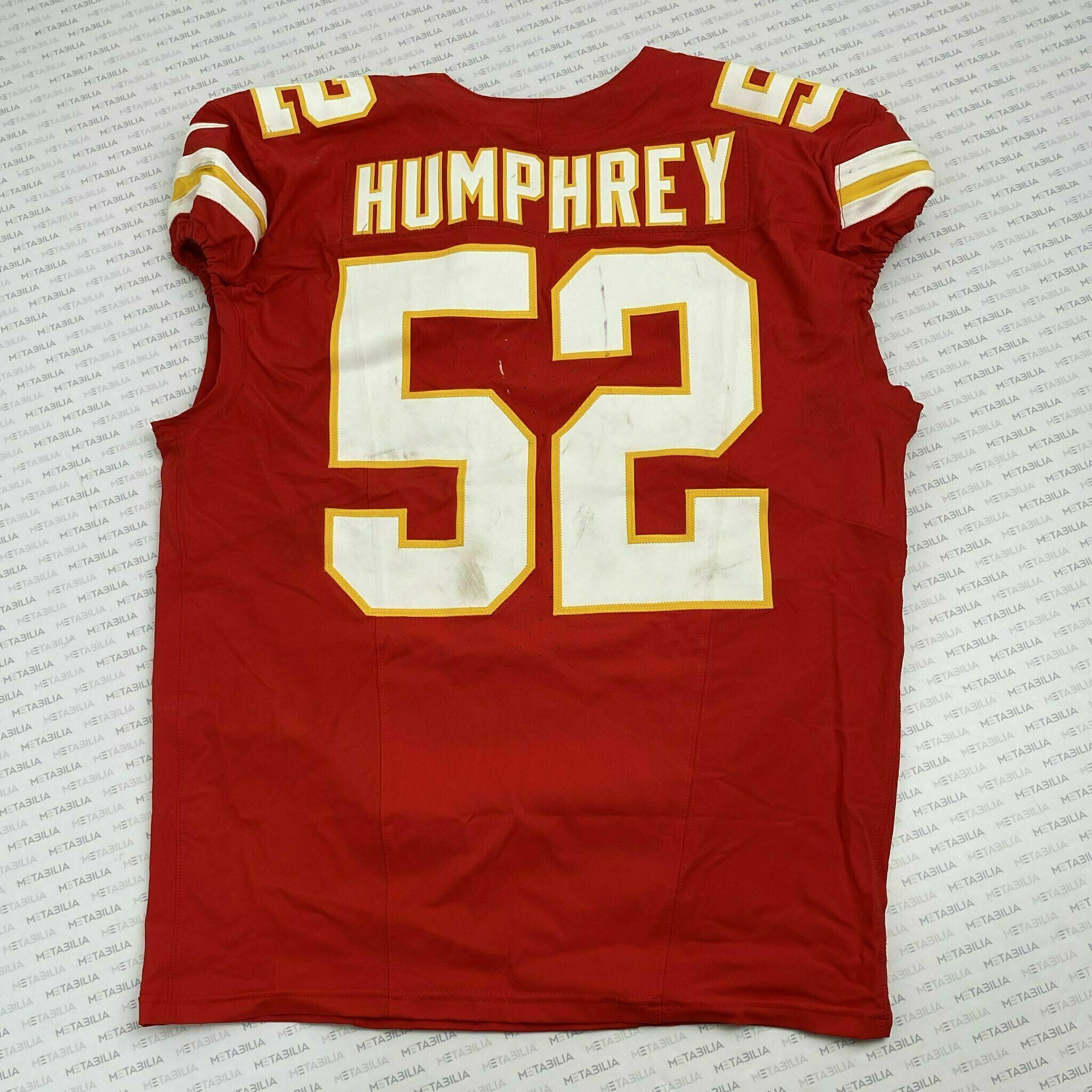 #52 Creed Humphrey Game-Worn Jersey vs Commanders