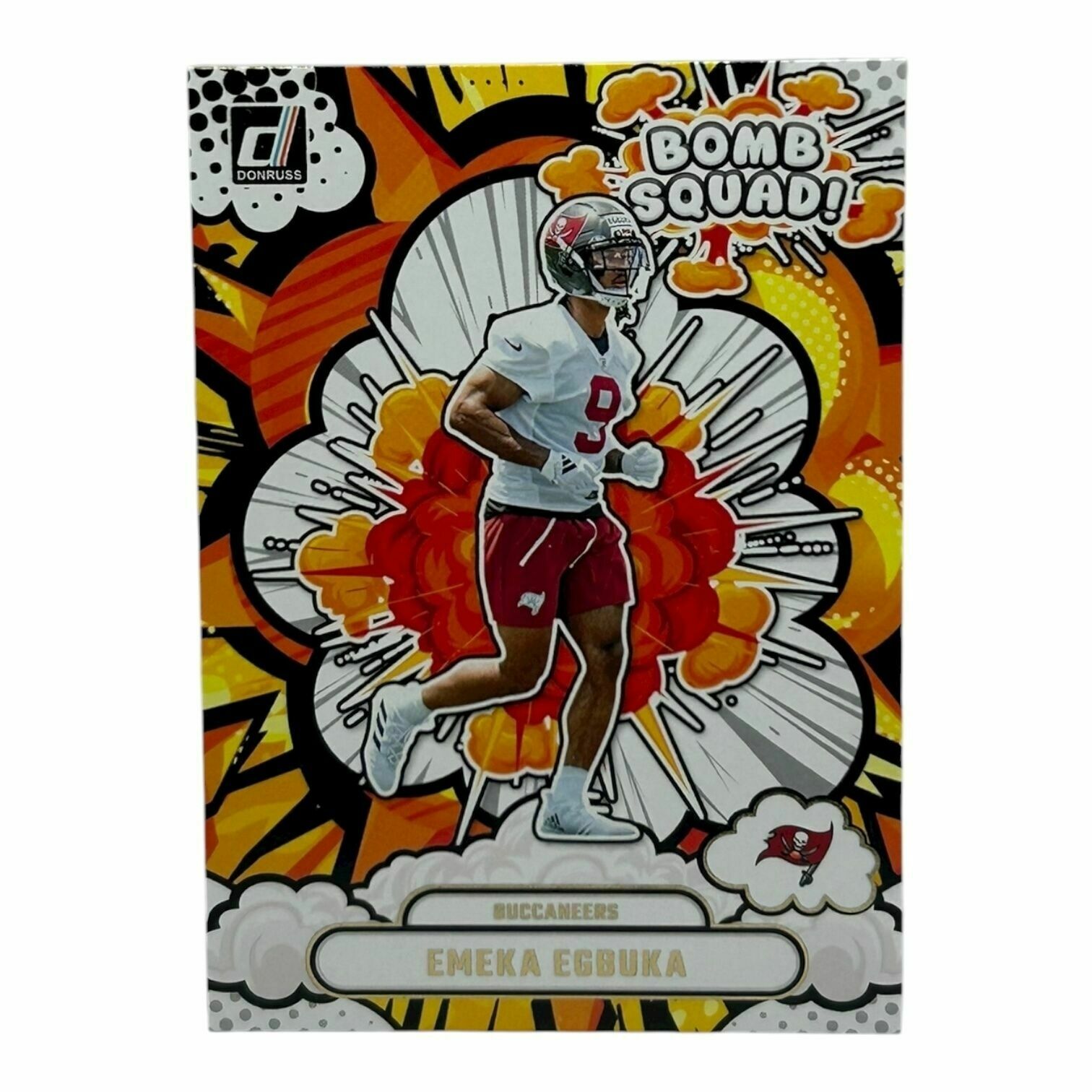 Emeka Egbuka 2025 Panini Donruss Football Bomb Squad Rookie Trading Card