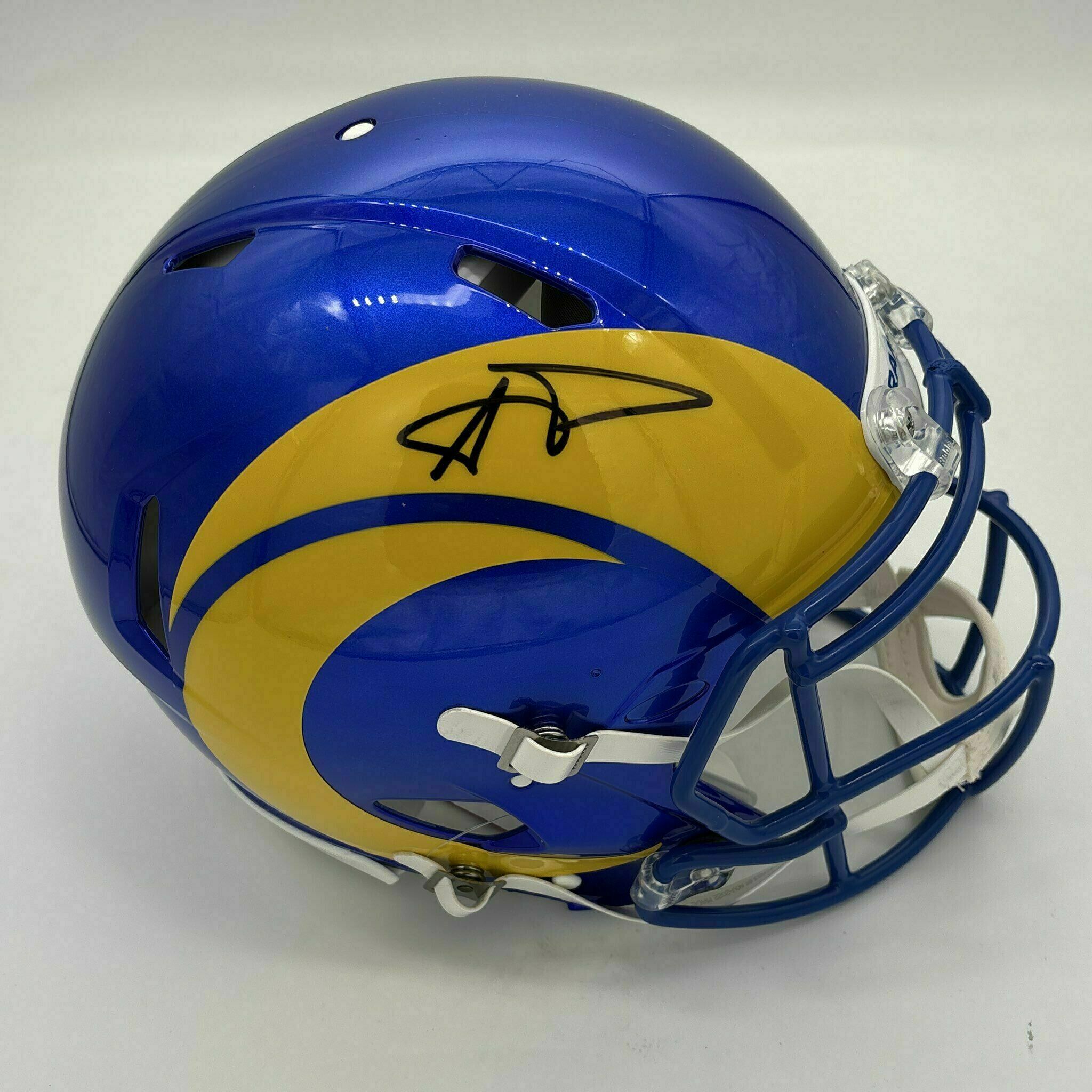 Aaron Donald Signed Full Size Speed Authentic Helmet