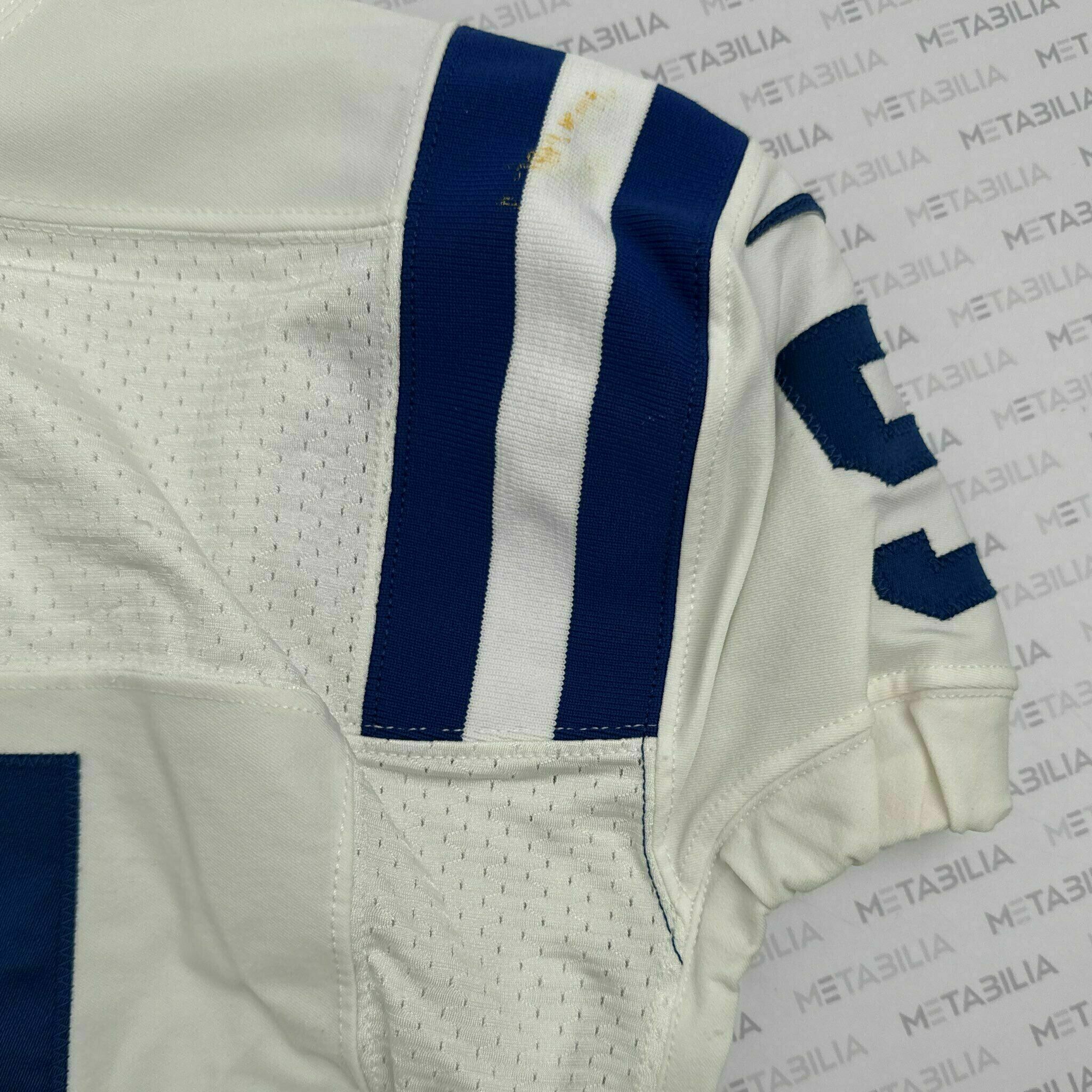 #50 Colts Team-Issued White Jersey