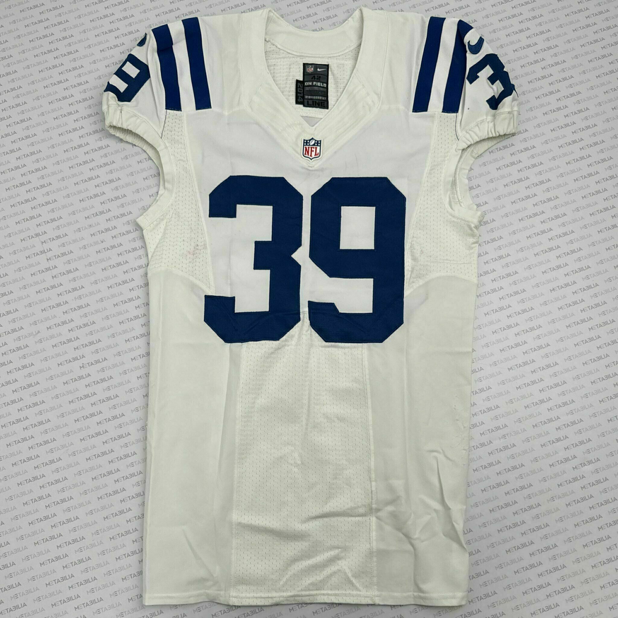 #39 Williams Team-Issued White Jersey