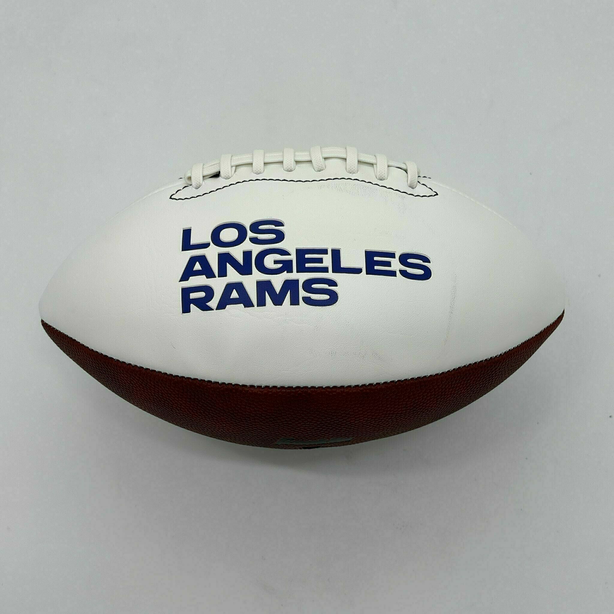 Aaron Donald Signed Logo Ball