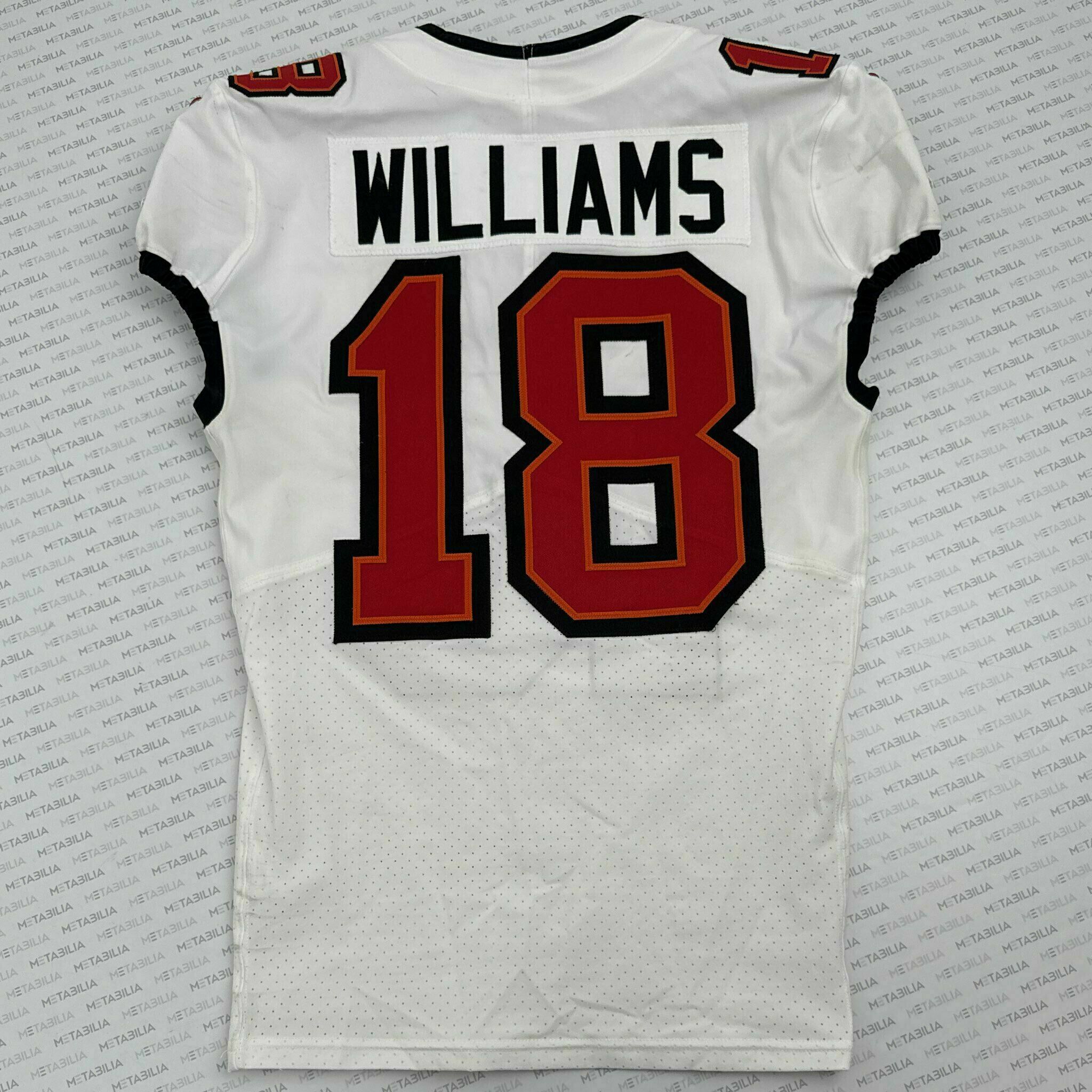 #18 Josh Williams Game-Worn Jersey vs Patriots